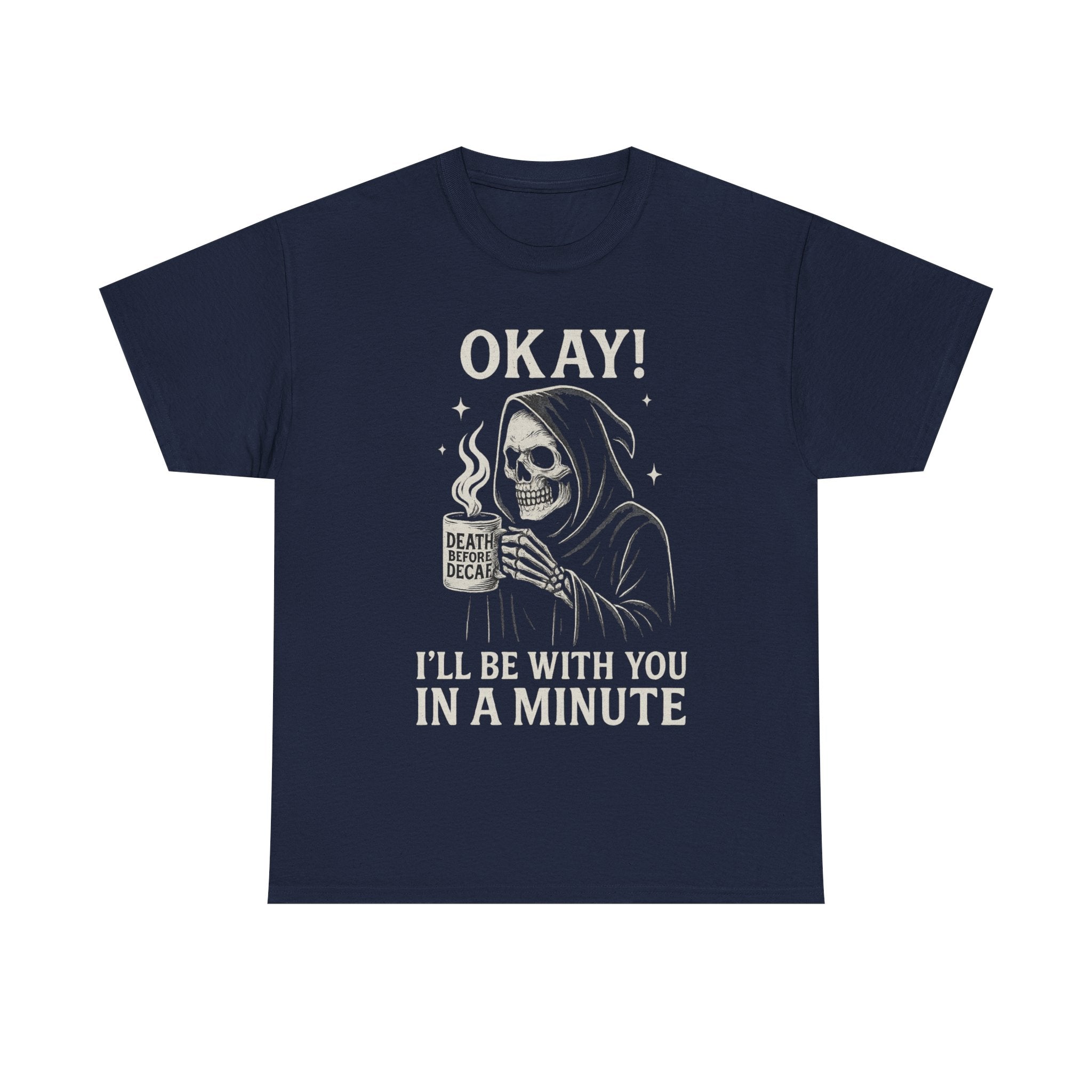 Chill Vibes Unisex Tee - Dark Humor Graphic Shirt for Casual Wear, Perfect Gift for Halloween, Birthdays, and Fun Gatherings