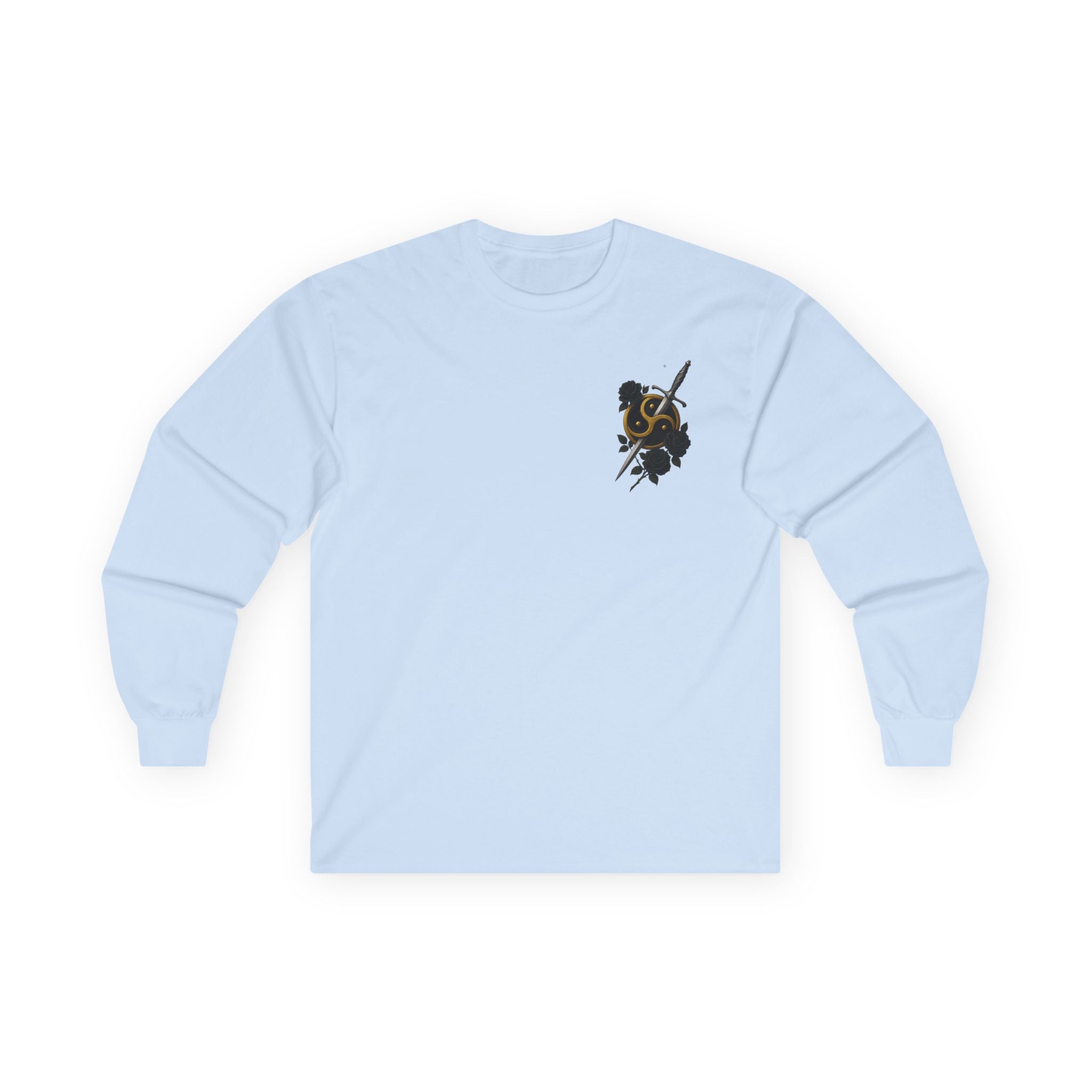 Unisex Long Sleeve Graphic Tee: Chill Vibes, Perfect for Everyday Wear, Gift Idea, Casual Outfit, Fall Fashion