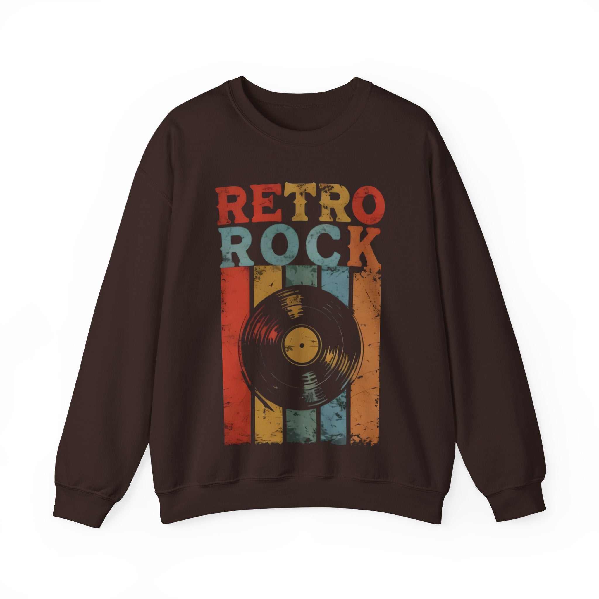Retro Rock Unisex Crewneck Sweatshirt - Vintage Music Vibes