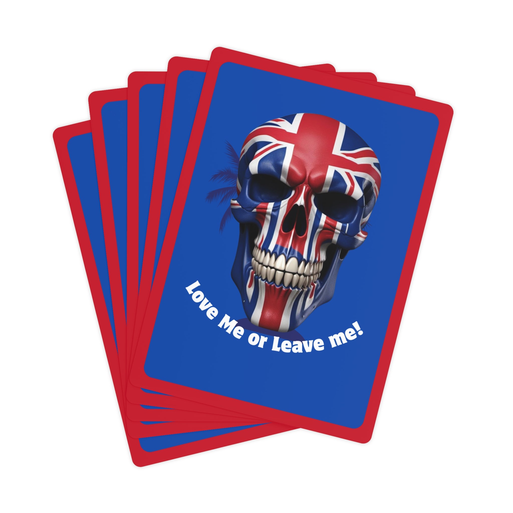 Skull Design Poker Cards - Unique Playing Cards for Game Night, Gifts for Gamers, Halloween Decor, Collector's Item