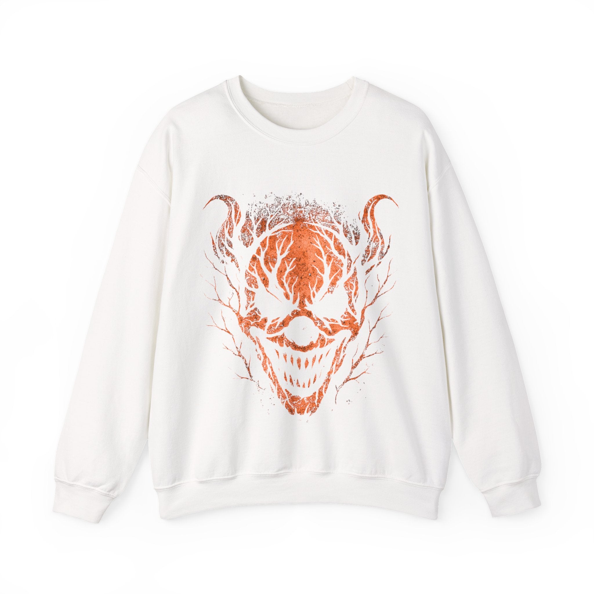 Halloween Horror Unisex Crewneck Sweatshirt with Spooky Design