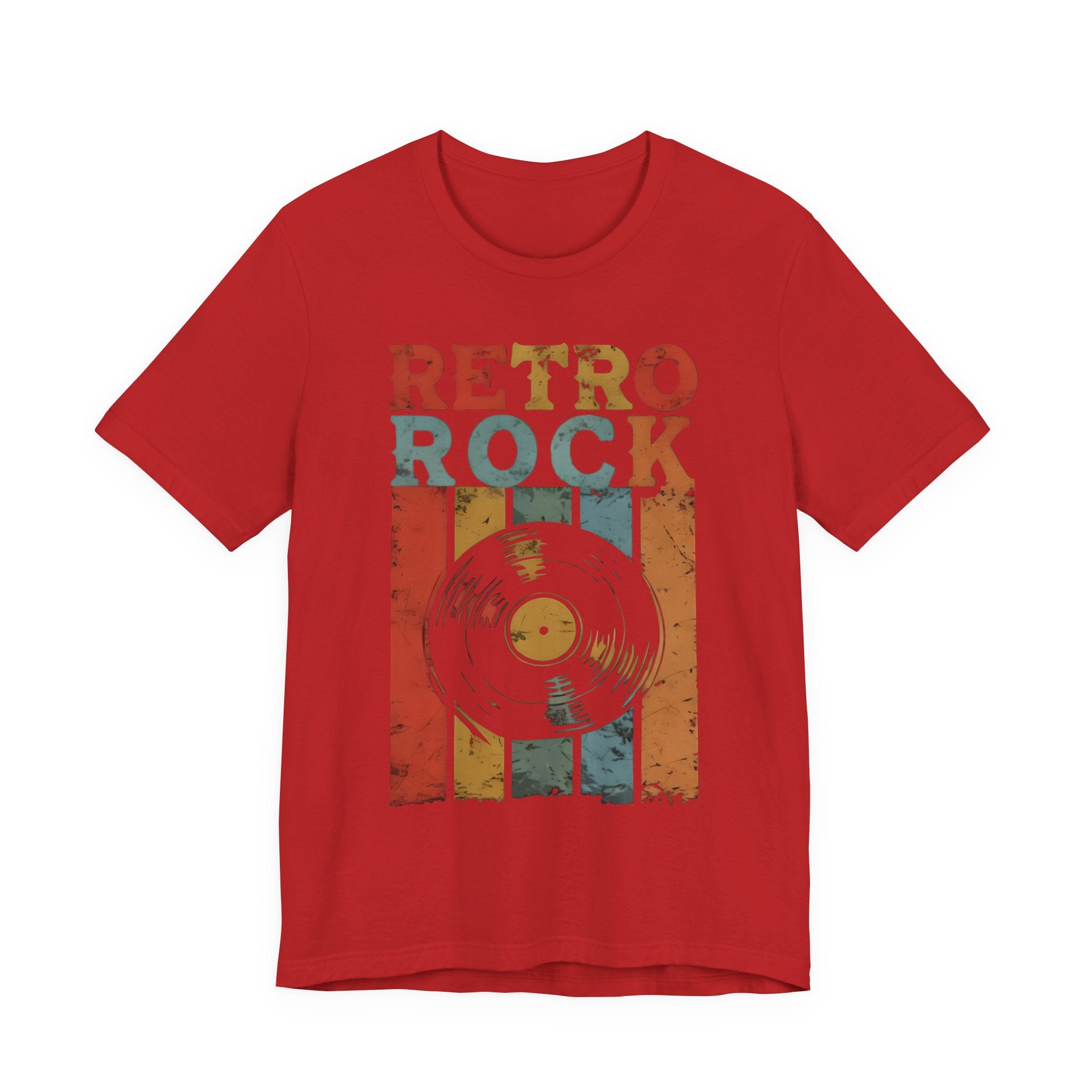 Retro Rock Short Sleeve Tee, Vintage Music T-Shirt, Unisex Rock Band Shirt, Casual Summer Tee, Gift for Music Lovers