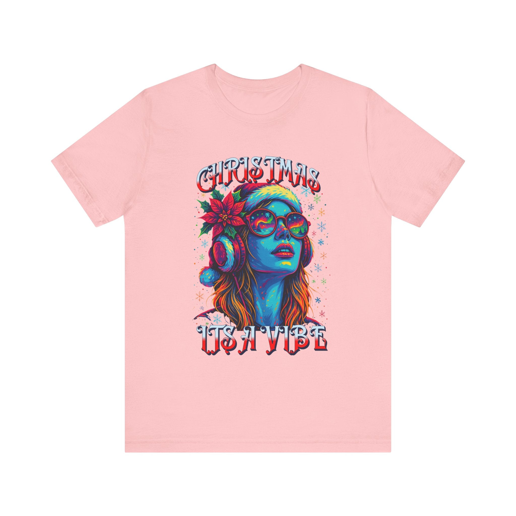 Colorful Christmas Vibe Unisex Tee