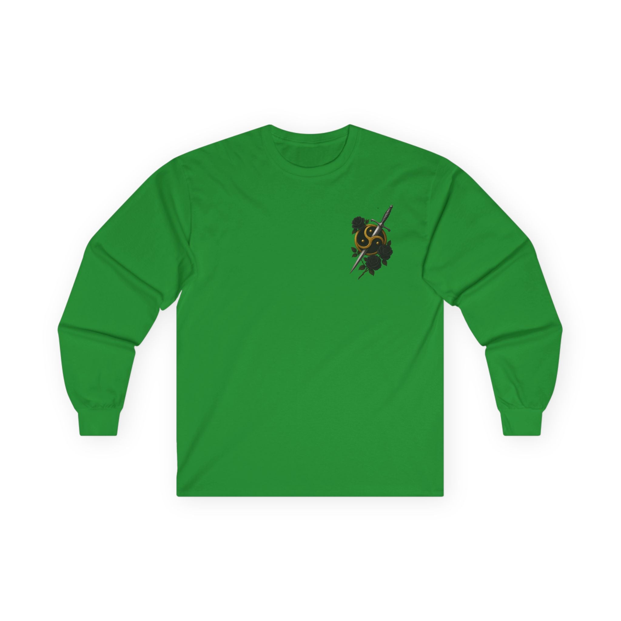 Unisex Long Sleeve Graphic Tee: Chill Vibes, Perfect for Everyday Wear, Gift Idea, Casual Outfit, Fall Fashion