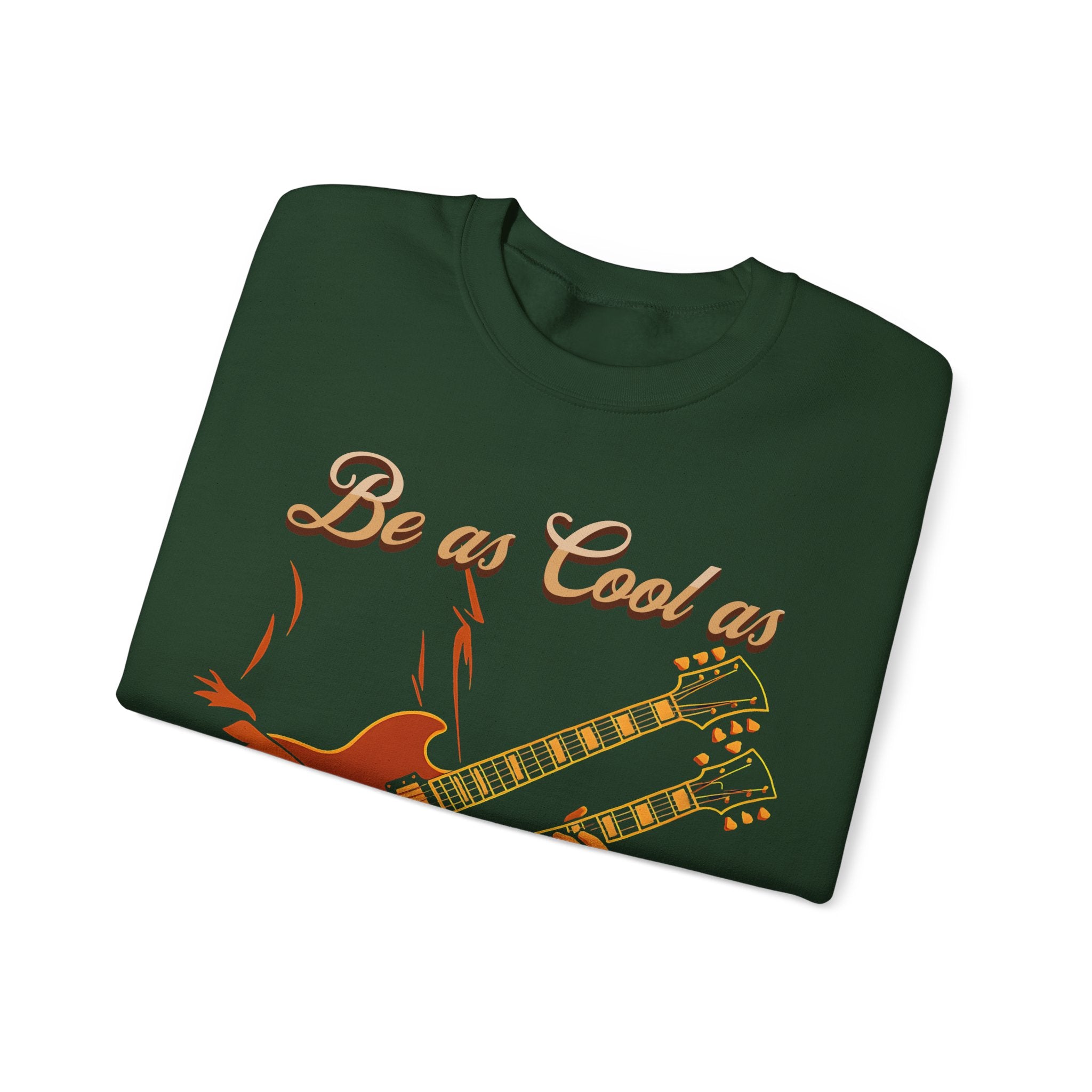 Vintage Guitar Solo Crewneck Sweatshirt | Be as Cool as a 70's Guitar Solo