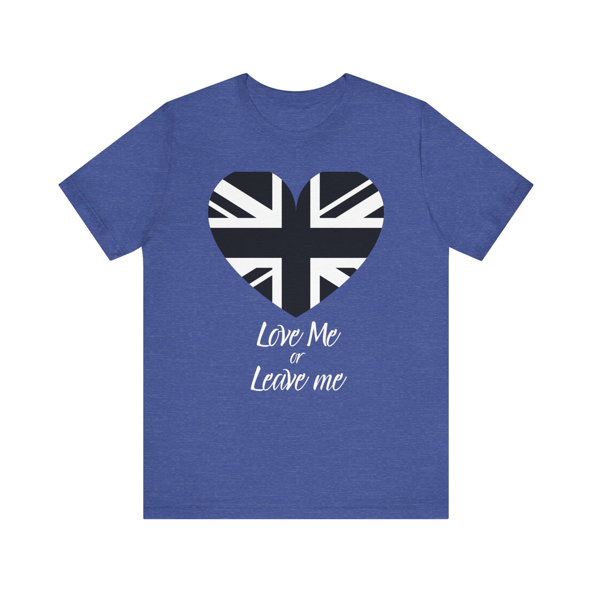 Love Me or Leave Me Heart Tee - Perfect for Casual Wear.
