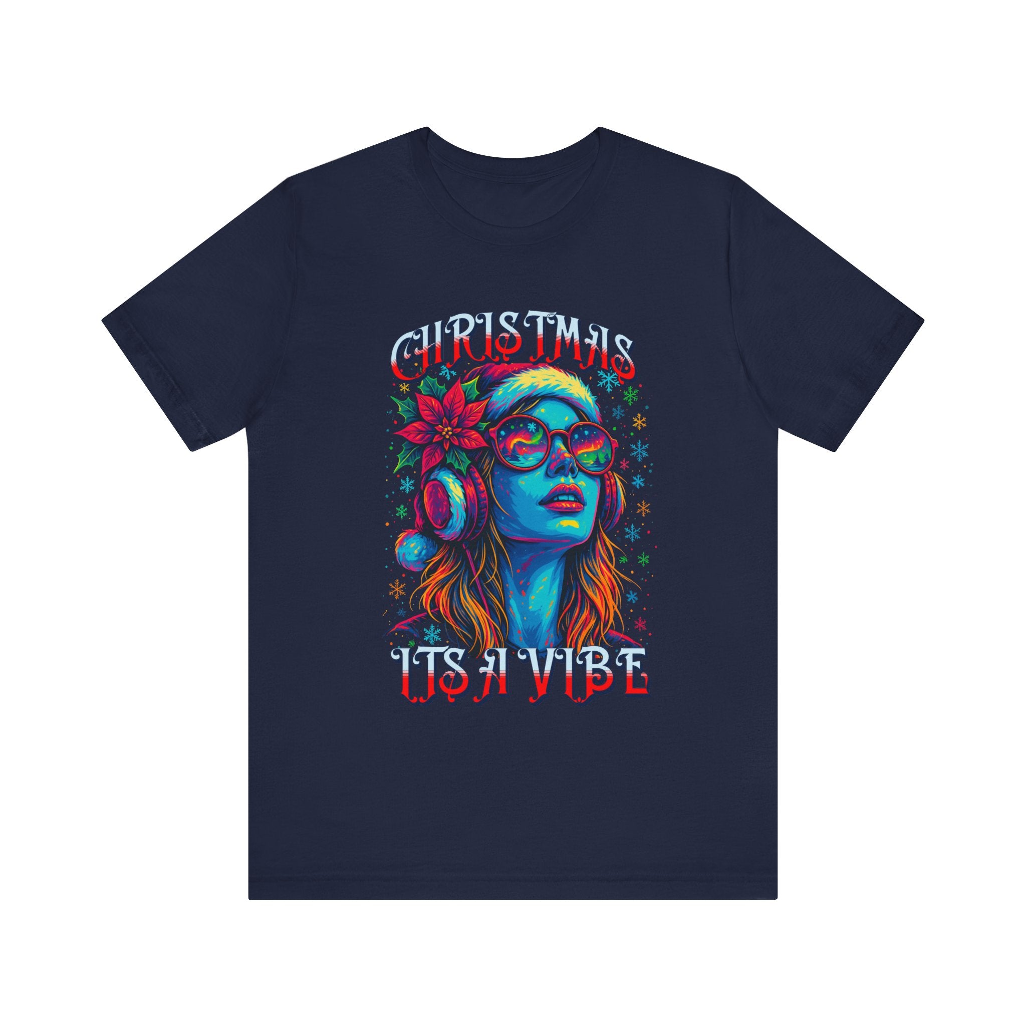 Colorful Christmas Vibe Unisex Tee