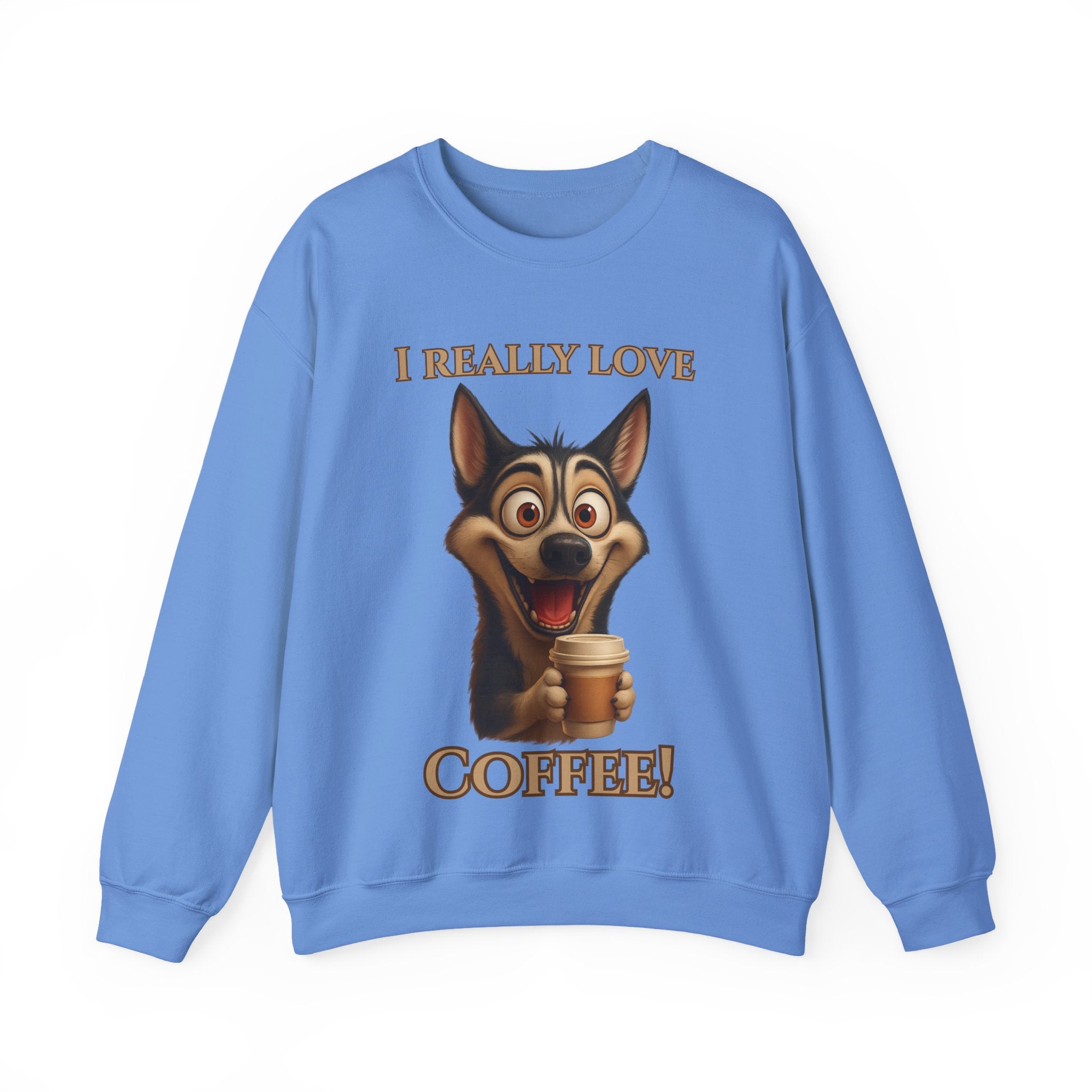 Funny Dog Coffee Sweatshirt