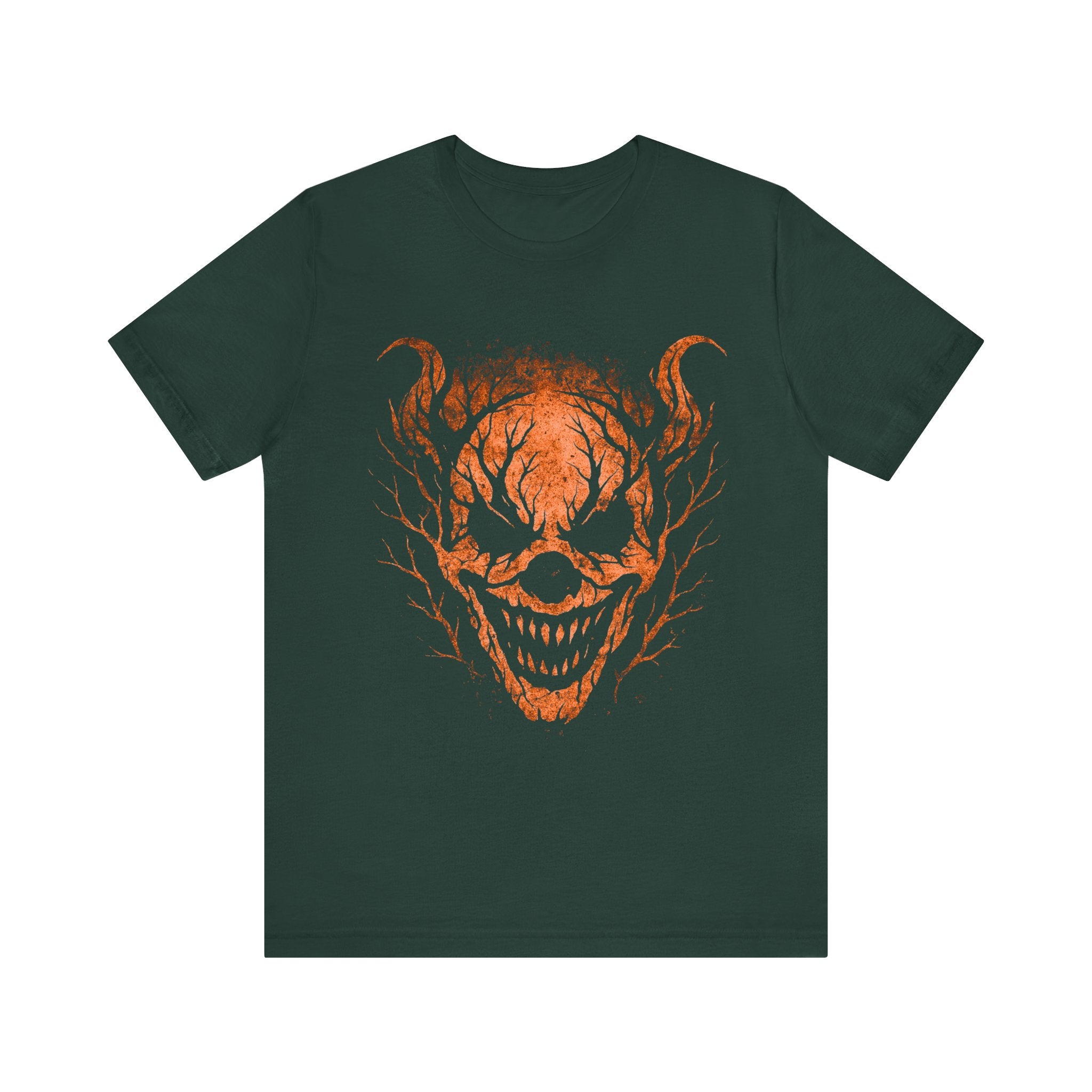 Creepy Clown Graphic Tee for Halloween Lovers