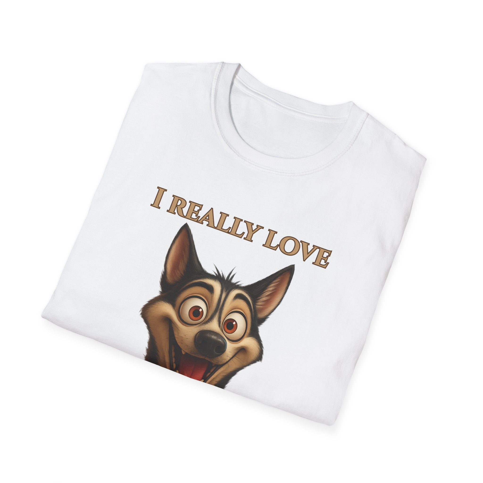 Coffee Lover Unisex Tee, Funny Dog T-Shirt, Cute Pet Apparel, Gift for Dog Lovers, Birthday and Coffee Enthusiasts