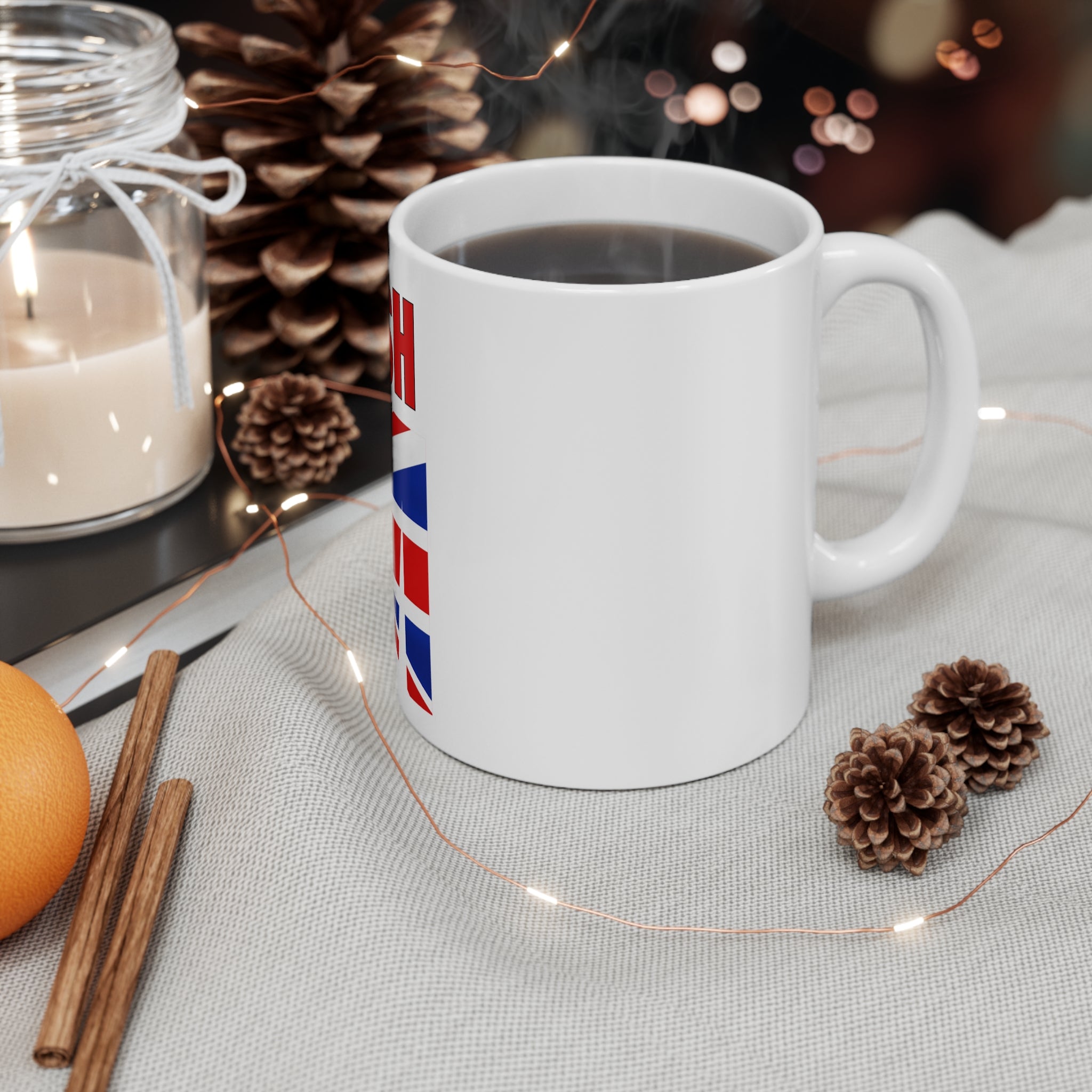 Great British Pride Ceramic Coffee Cup, 11oz, 15oz, Perfect for Tea Lovers, British Heritage Gifts, Patriot Mugs, Celebratory Drinkware