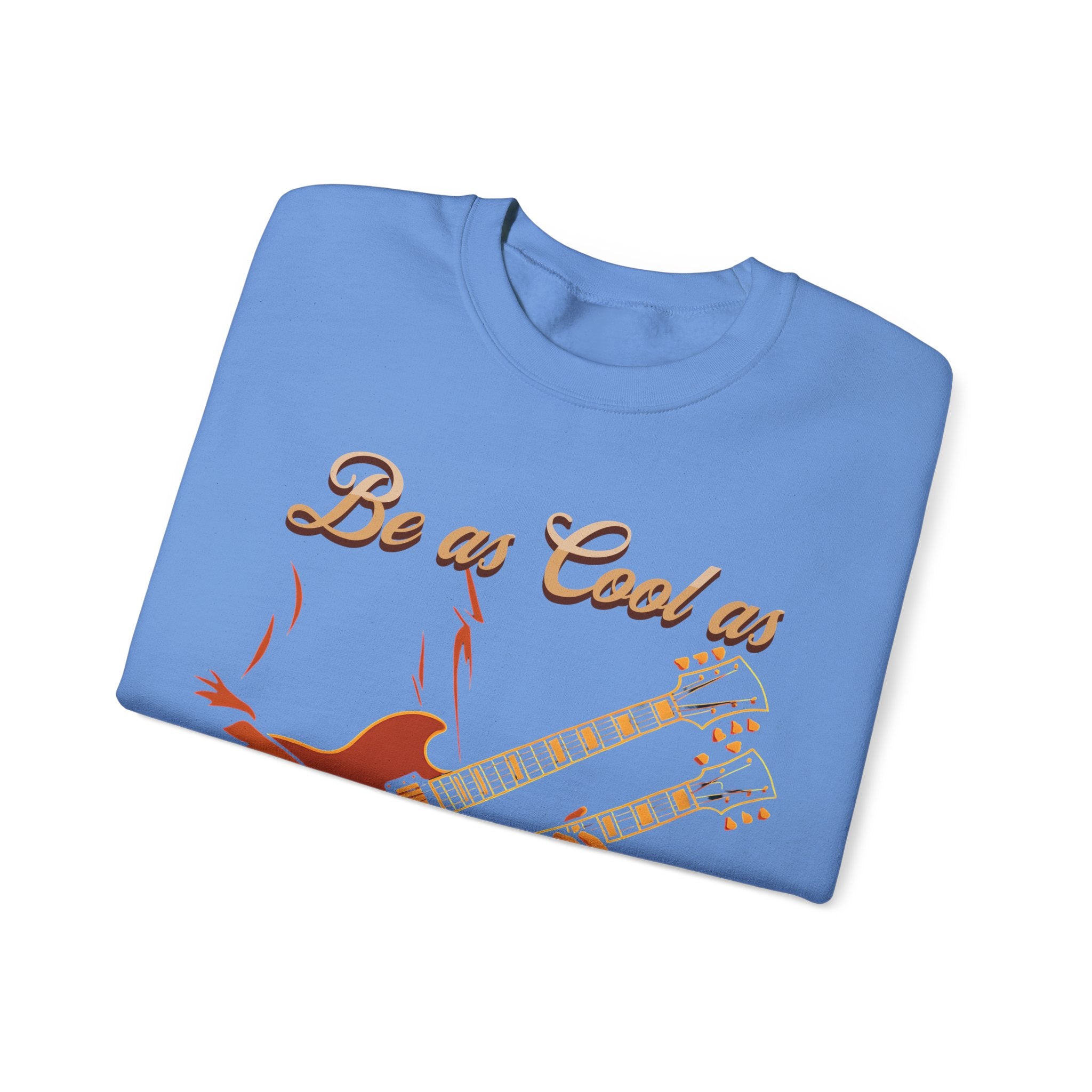 Vintage Guitar Solo Crewneck Sweatshirt | Be as Cool as a 70's Guitar Solo