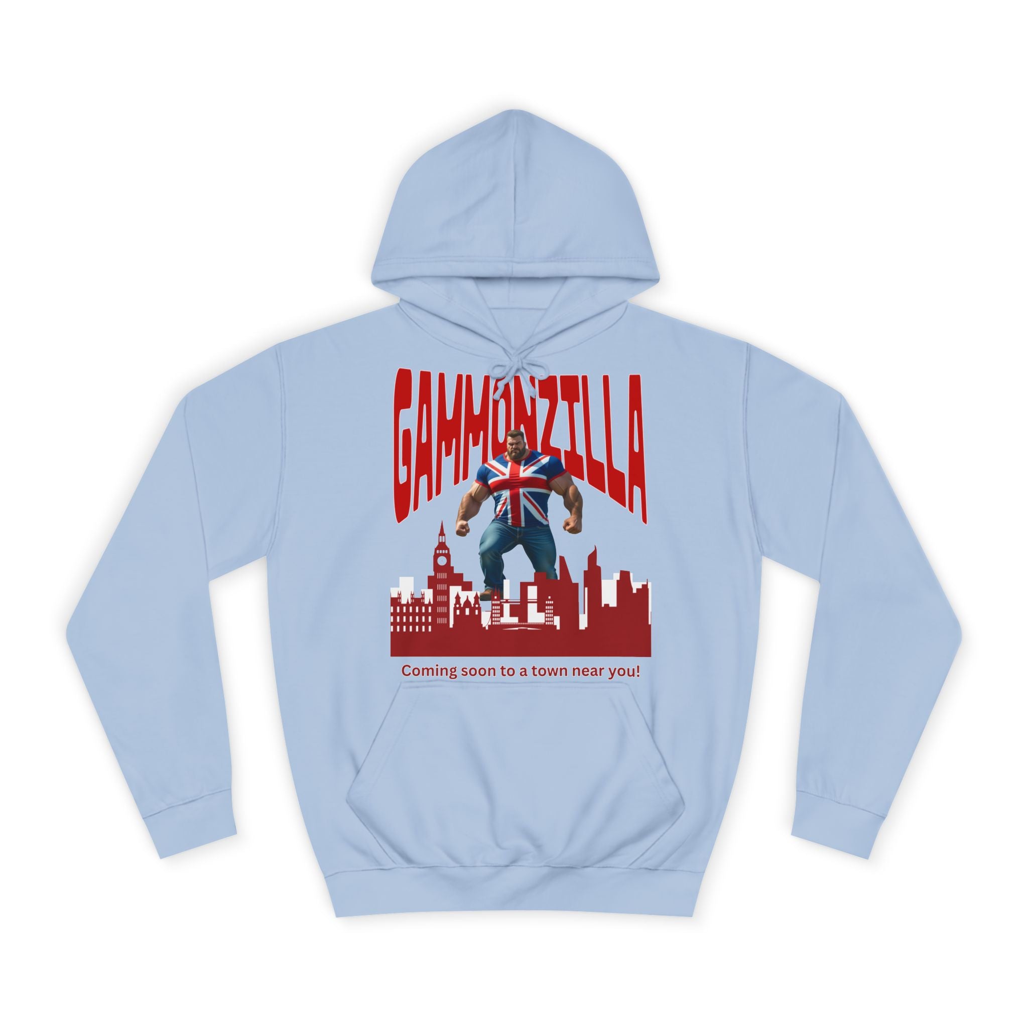 GAMMIZILLA Unisex College Hoodie, Funny College Sweatshirt, Funny Student Hoodie, Casual Wear for Students, Gift for Graduates