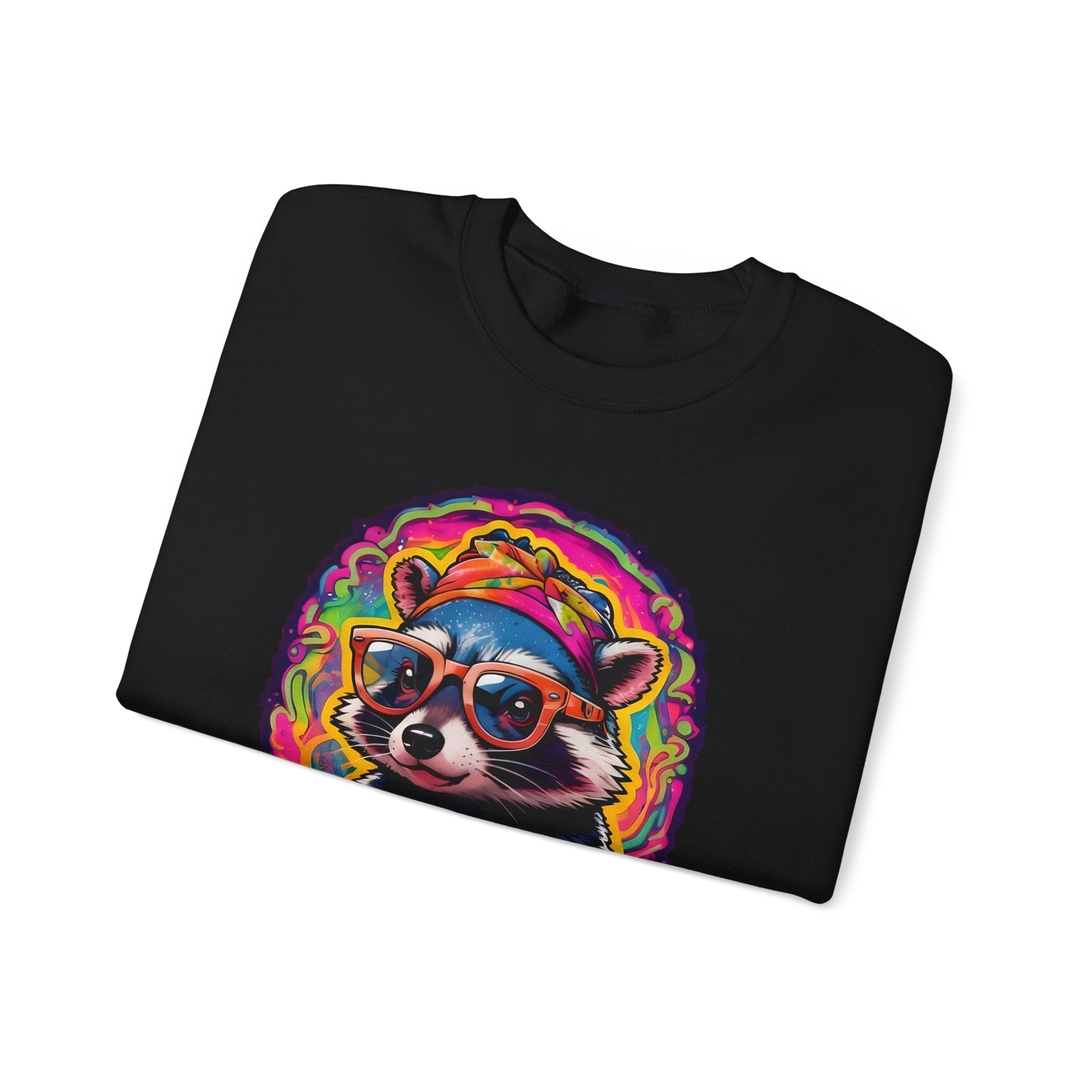 Stay Groovy Raccoon Sweatshirt