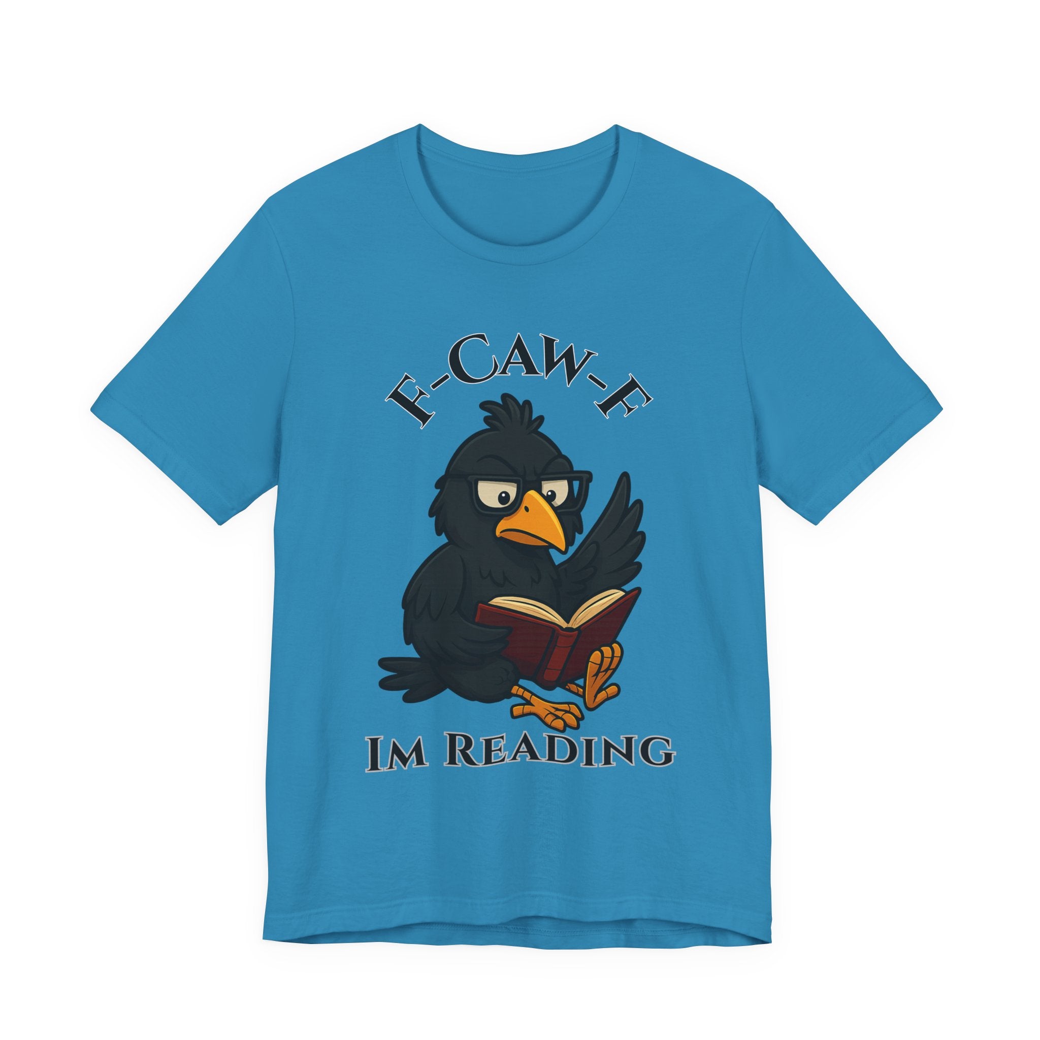 Reading Bird Tee, Funny Literacy Shirt, Gift for Book Lovers, Cute Casual T-Shirt, Reading Enthusiast Apparel, Bird-Themed Gift