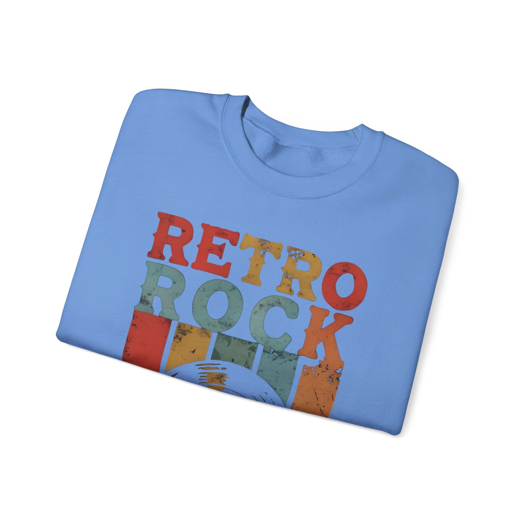 Retro Rock Unisex Crewneck Sweatshirt - Vintage Music Vibes