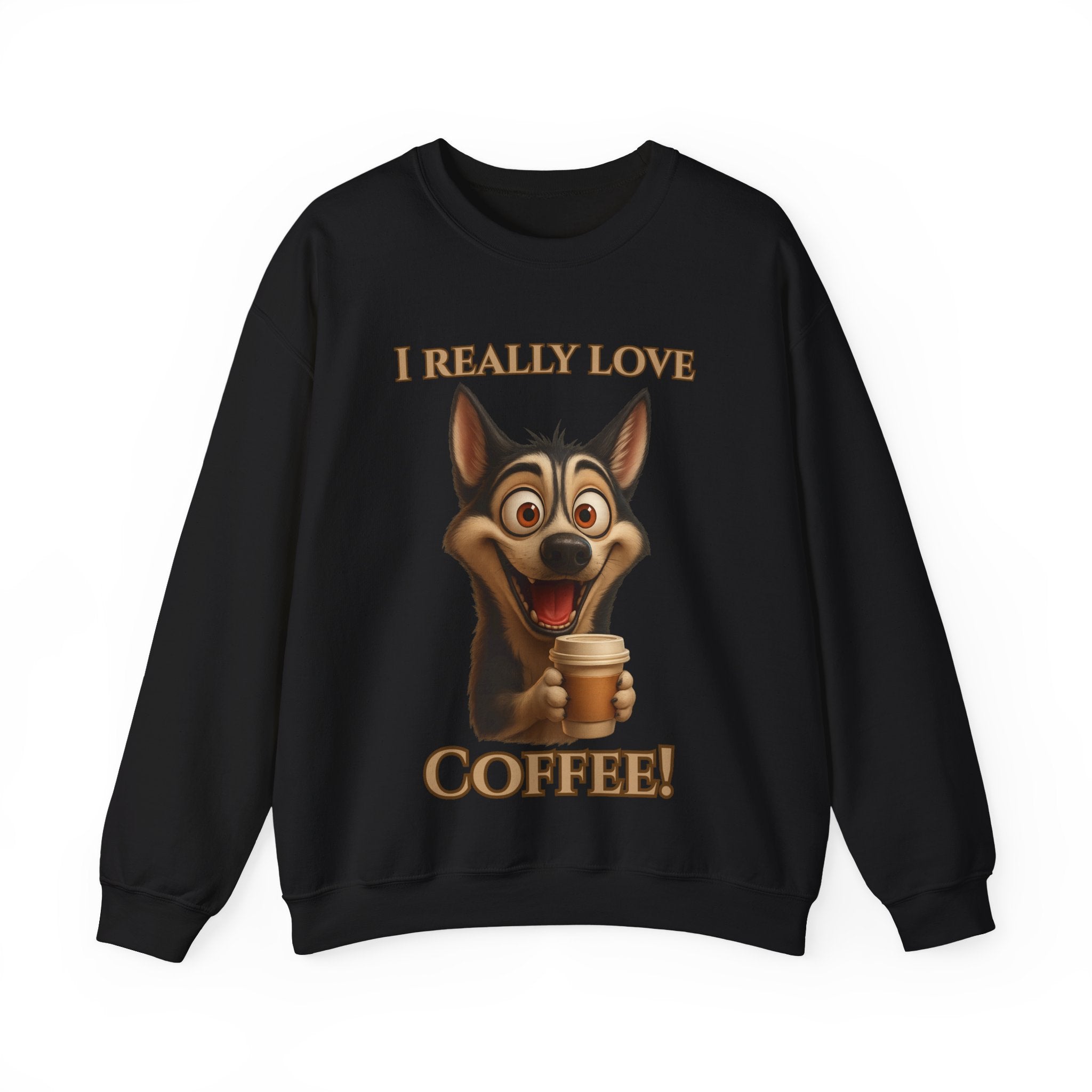 Funny Dog Coffee Sweatshirt
