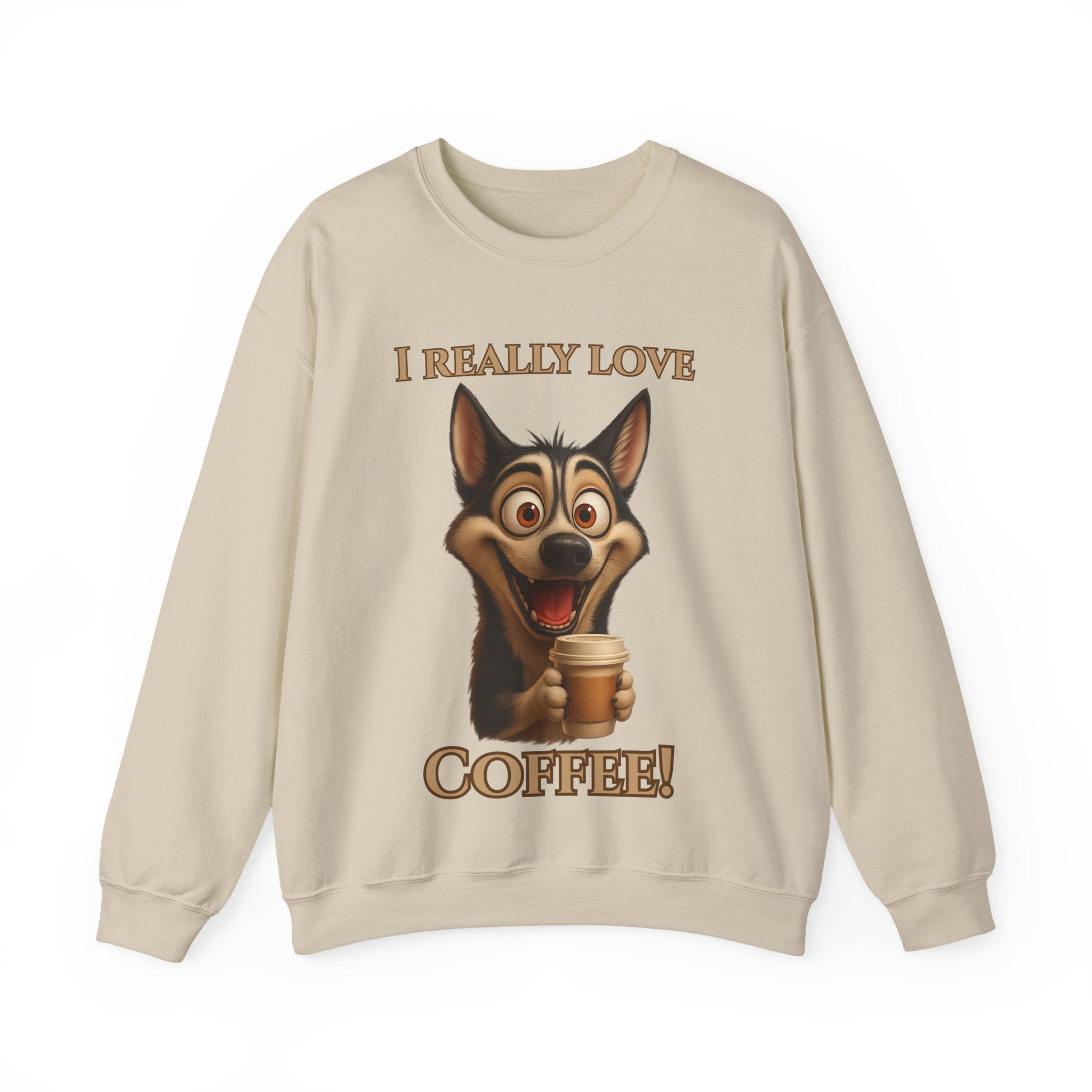 Funny Dog Coffee Sweatshirt