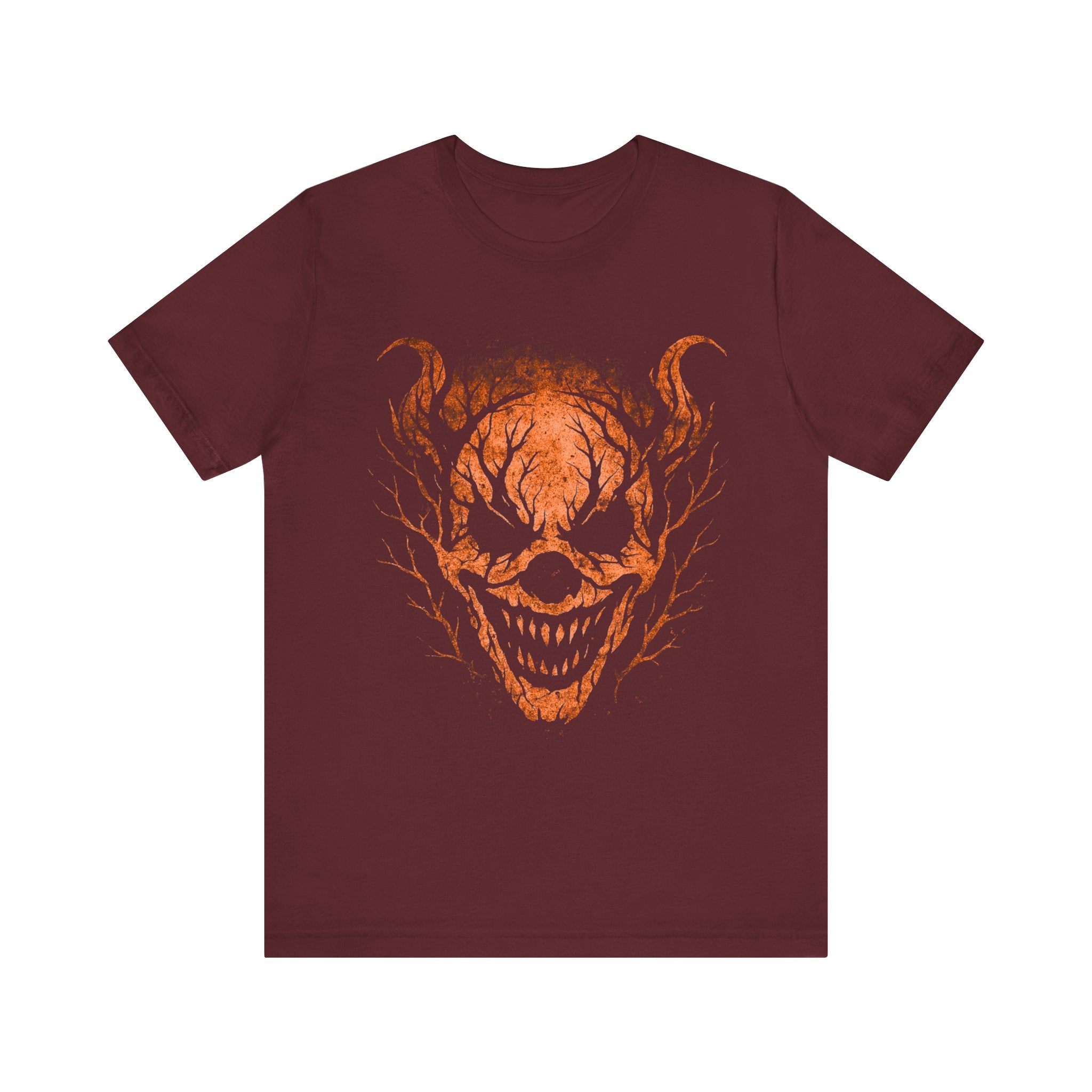 Creepy Clown Graphic Tee for Halloween Lovers