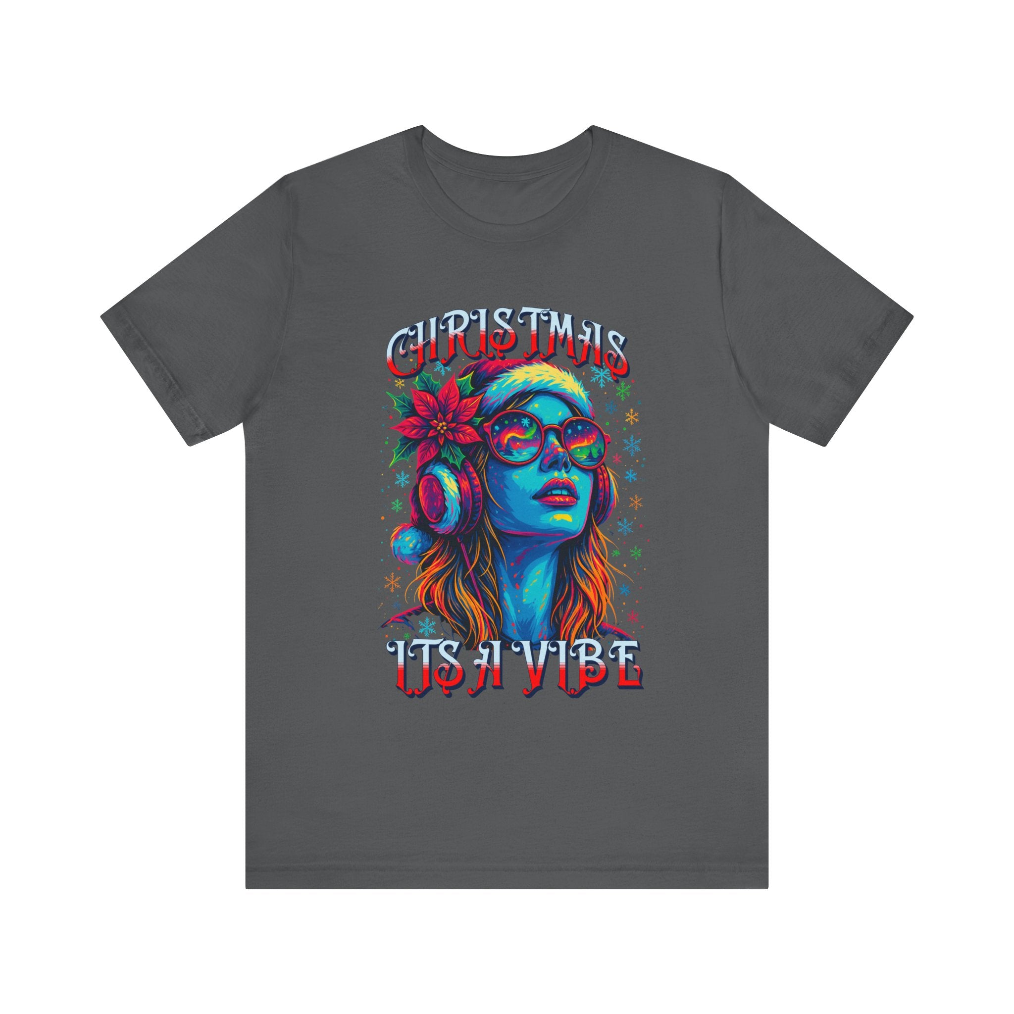 Colorful Christmas Vibe Unisex Tee