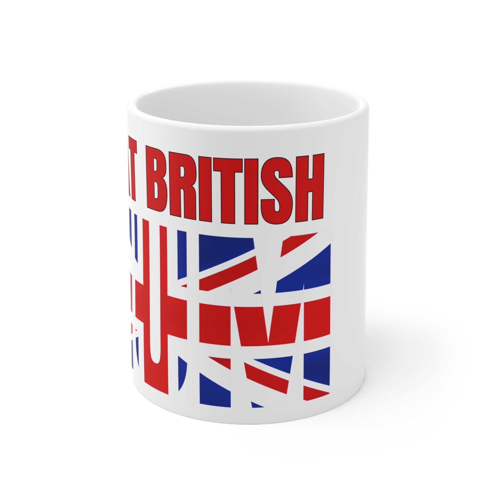 Great British Pride Ceramic Coffee Cup, 11oz, 15oz, Perfect for Tea Lovers, British Heritage Gifts, Patriot Mugs, Celebratory Drinkware