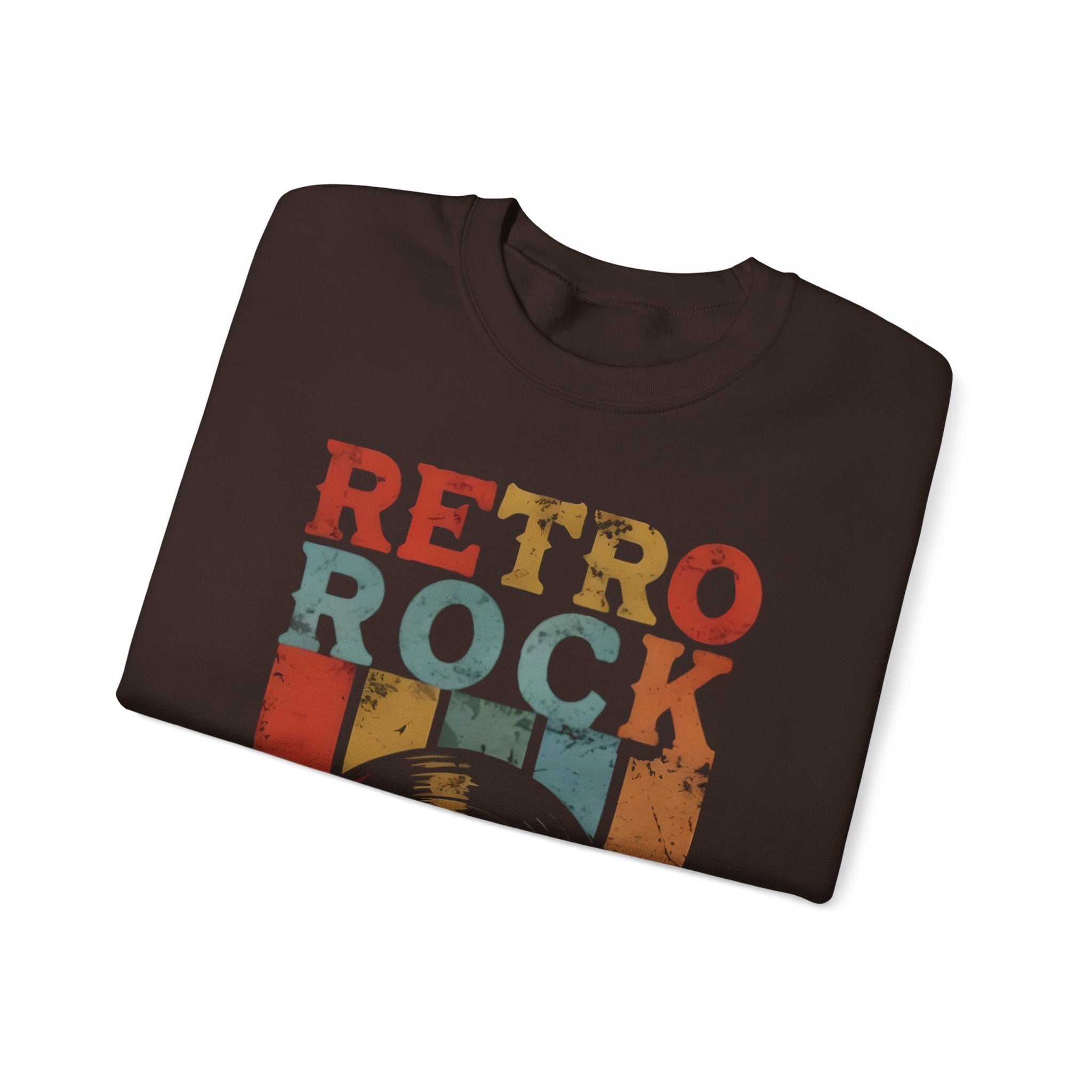 Retro Rock Unisex Crewneck Sweatshirt - Vintage Music Vibes