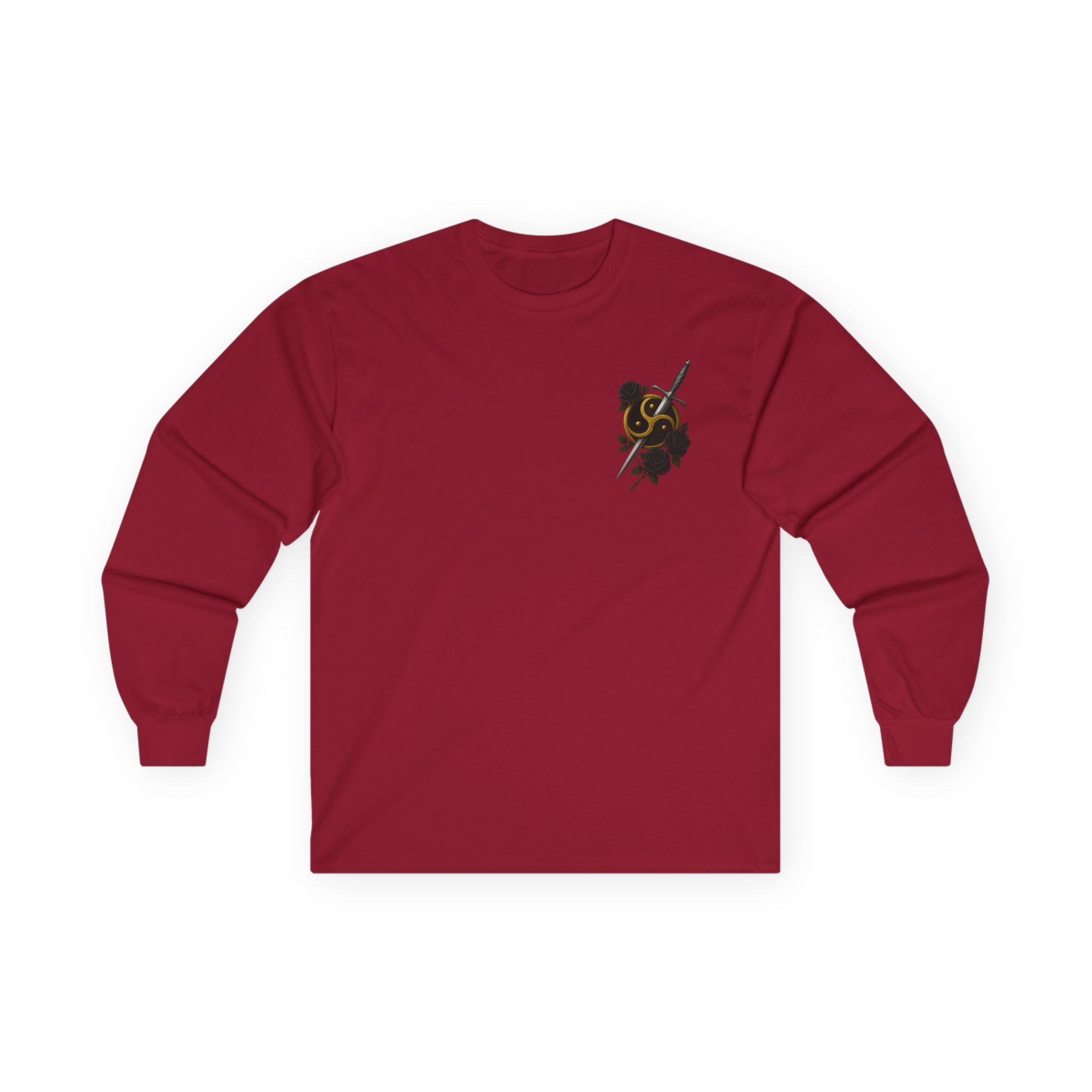 Unisex Long Sleeve Graphic Tee: Chill Vibes, Perfect for Everyday Wear, Gift Idea, Casual Outfit, Fall Fashion