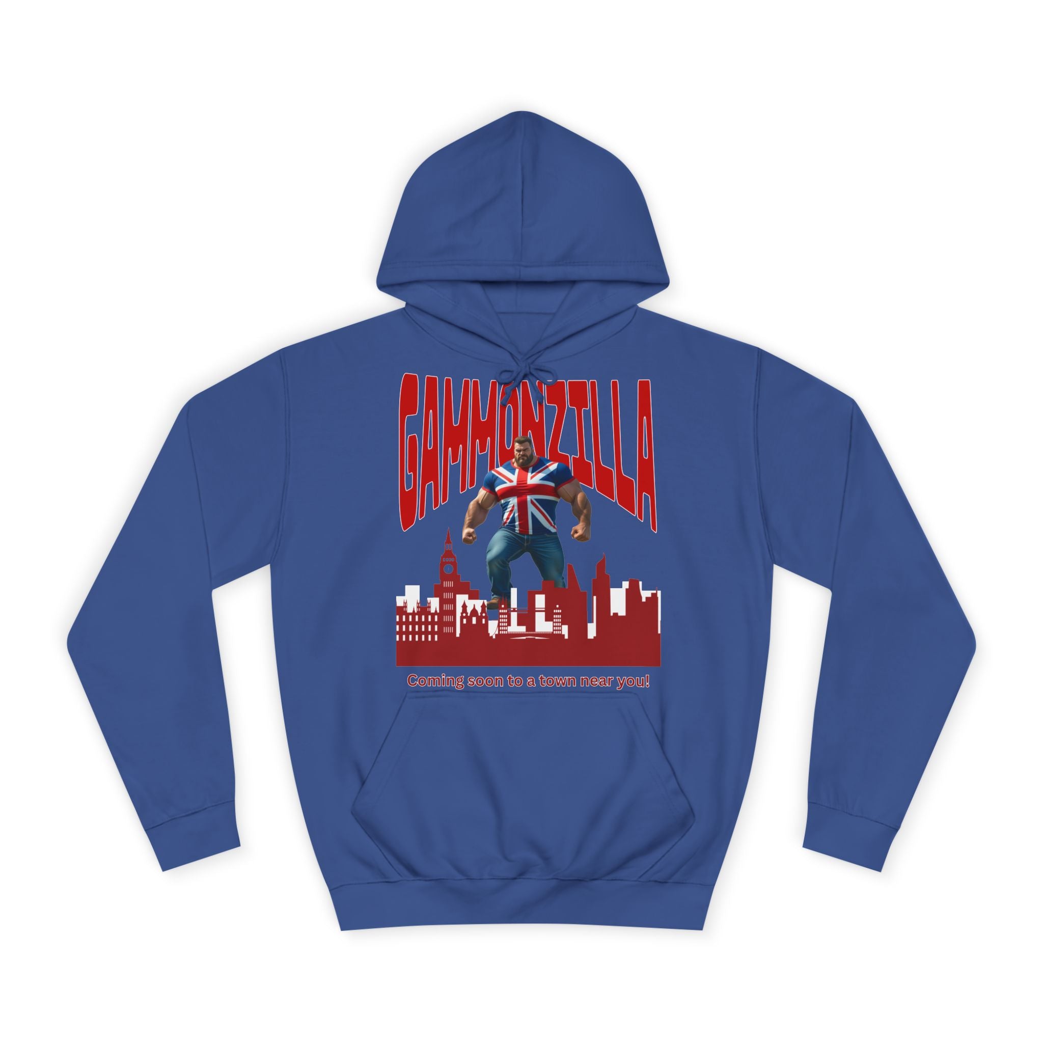 GAMMIZILLA Unisex College Hoodie, Funny College Sweatshirt, Funny Student Hoodie, Casual Wear for Students, Gift for Graduates