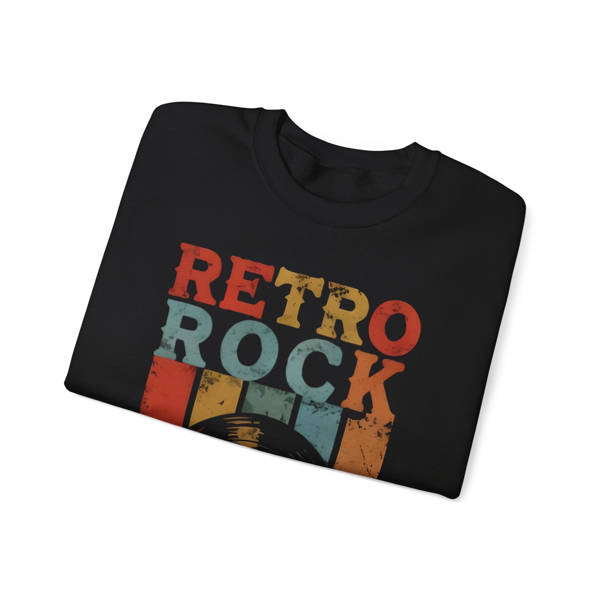 Retro Rock Unisex Crewneck Sweatshirt - Vintage Music Vibes