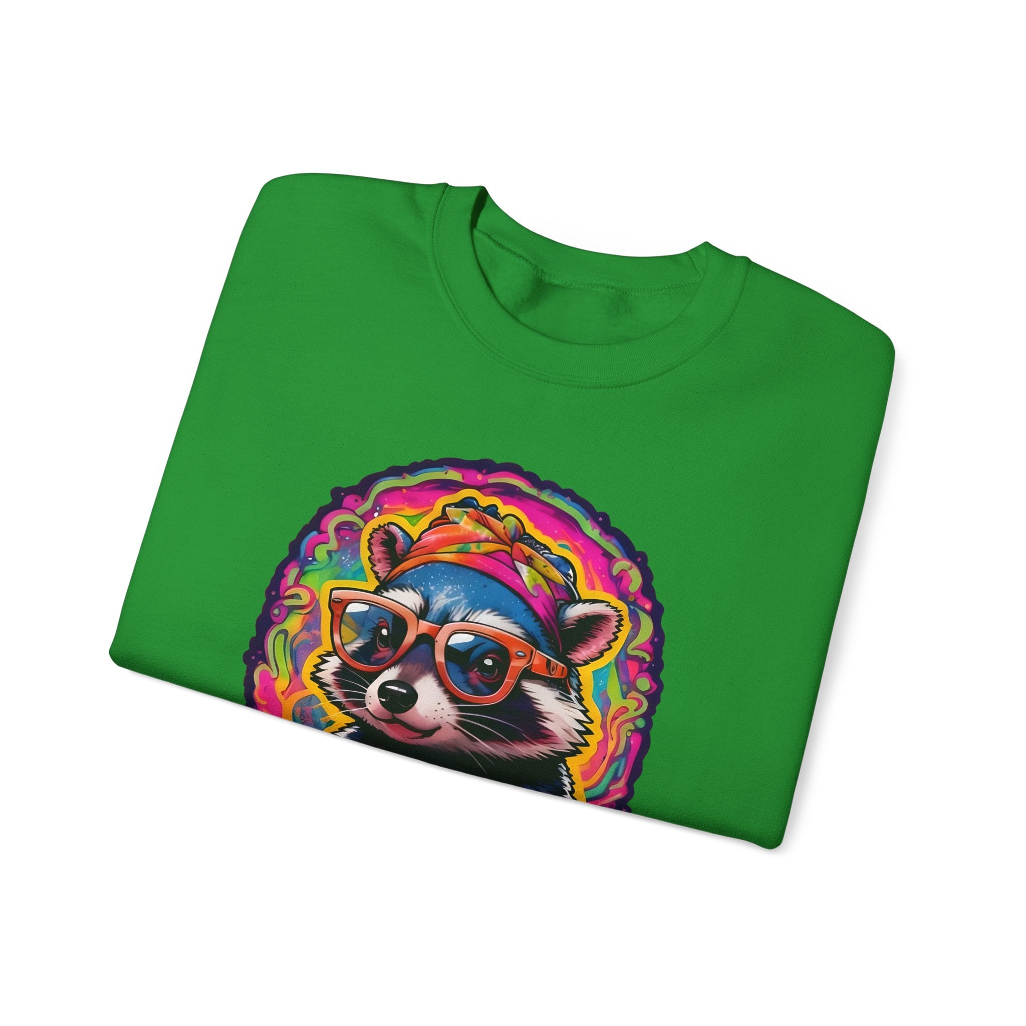 Stay Groovy Raccoon Sweatshirt