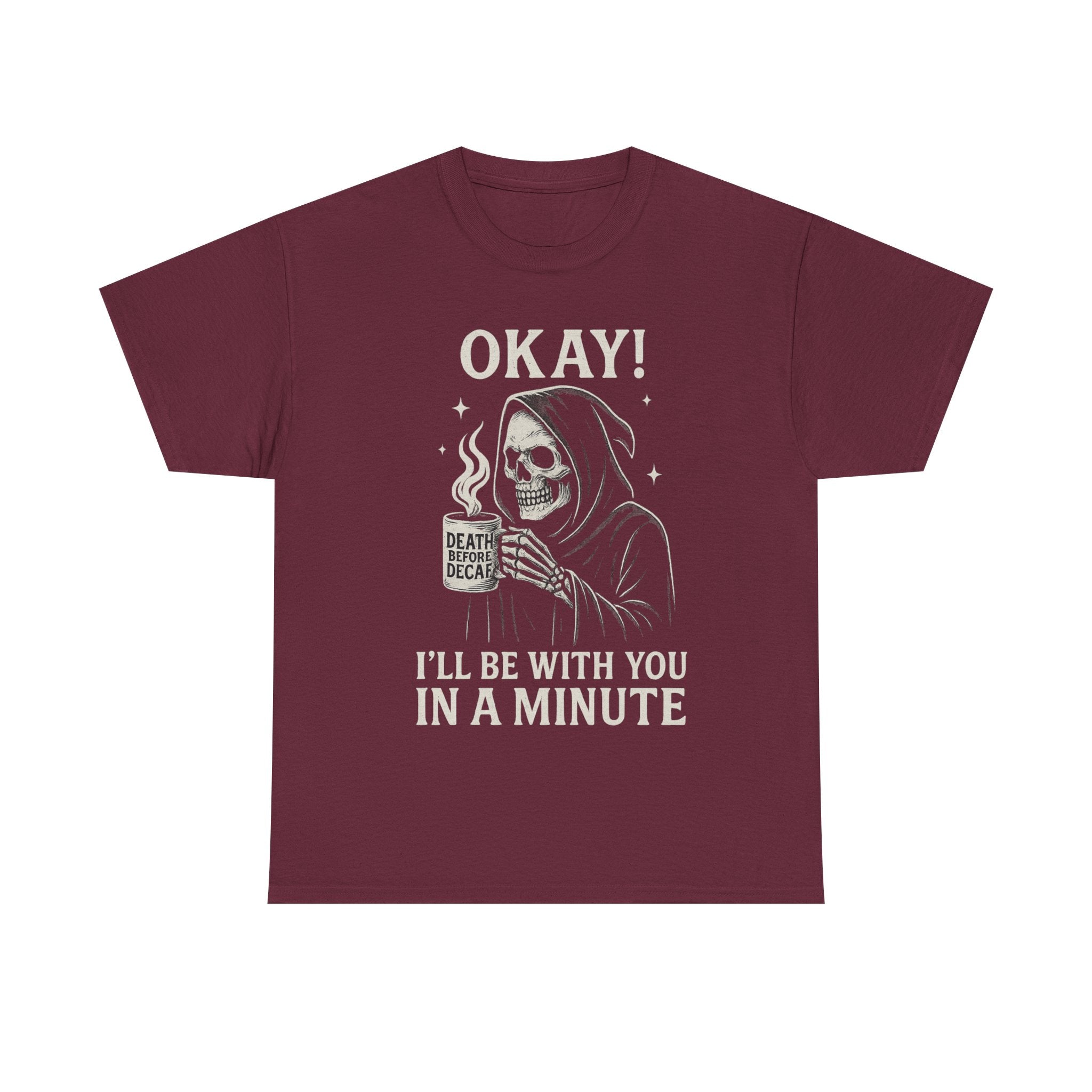 Chill Vibes Unisex Tee - Dark Humor Graphic Shirt for Casual Wear, Perfect Gift for Halloween, Birthdays, and Fun Gatherings