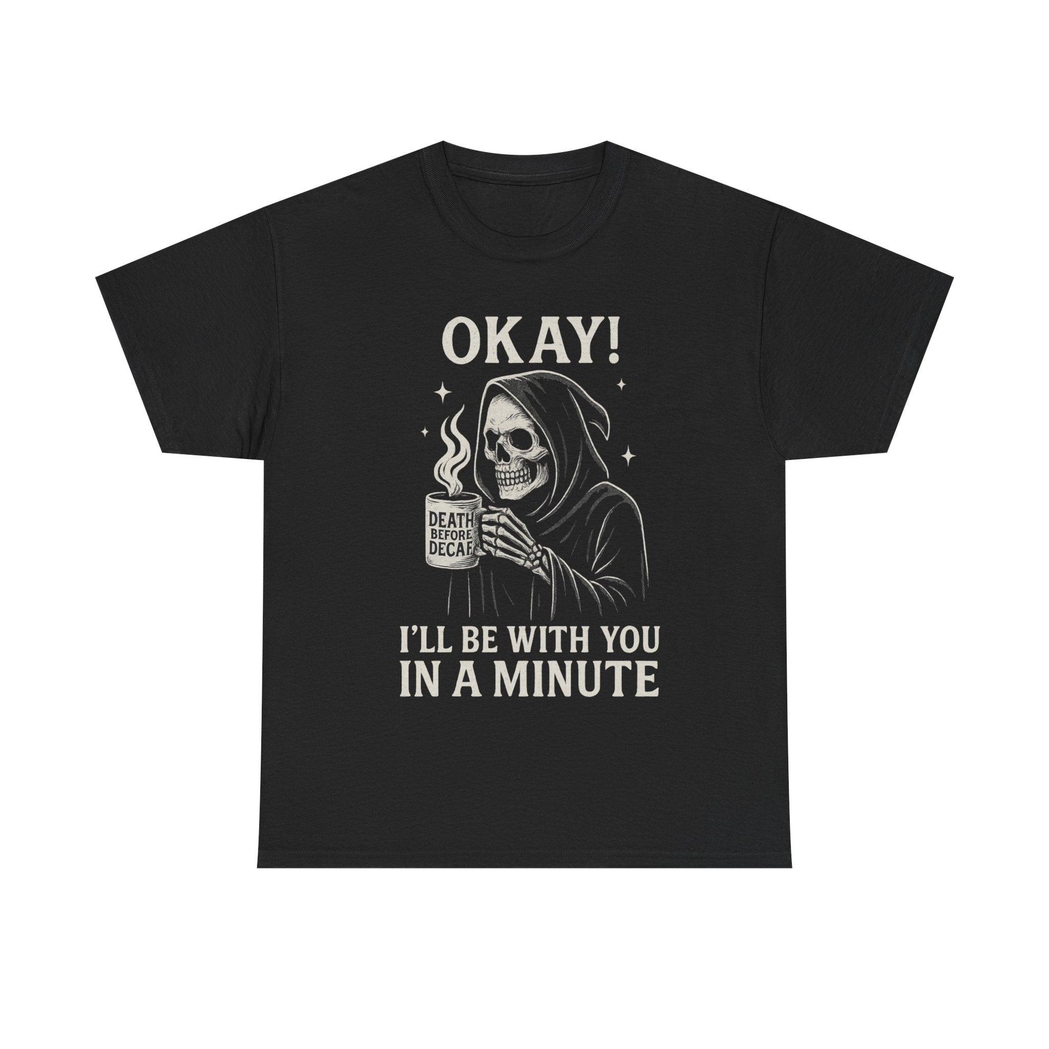 Chill Vibes Unisex Tee - Dark Humor Graphic Shirt for Casual Wear, Perfect Gift for Halloween, Birthdays, and Fun Gatherings