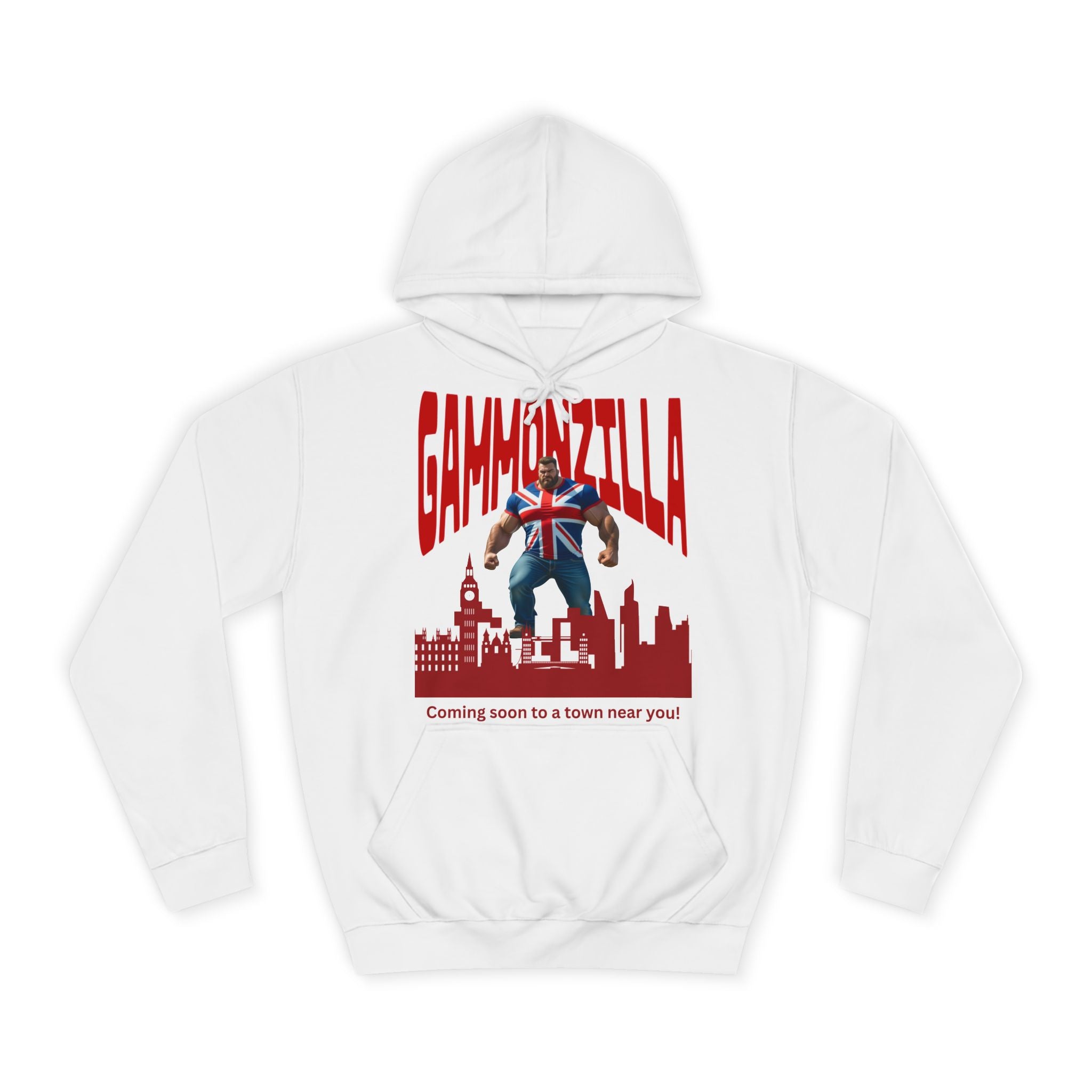GAMMIZILLA Unisex College Hoodie, Funny College Sweatshirt, Funny Student Hoodie, Casual Wear for Students, Gift for Graduates