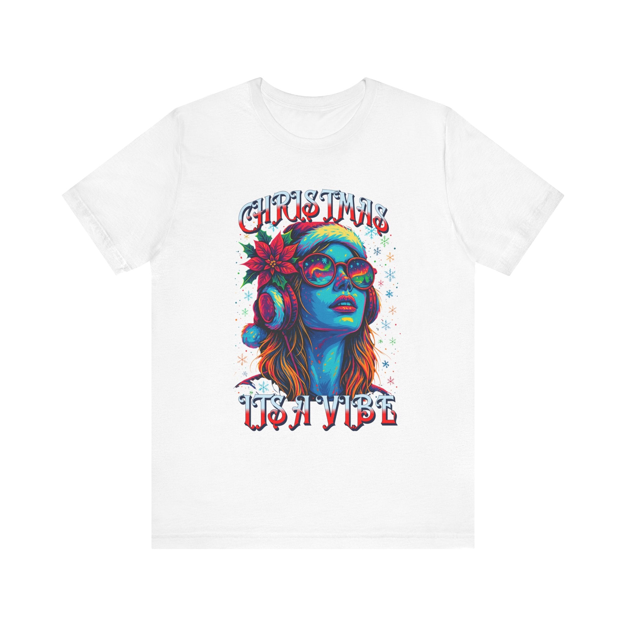 Colorful Christmas Vibe Unisex Tee