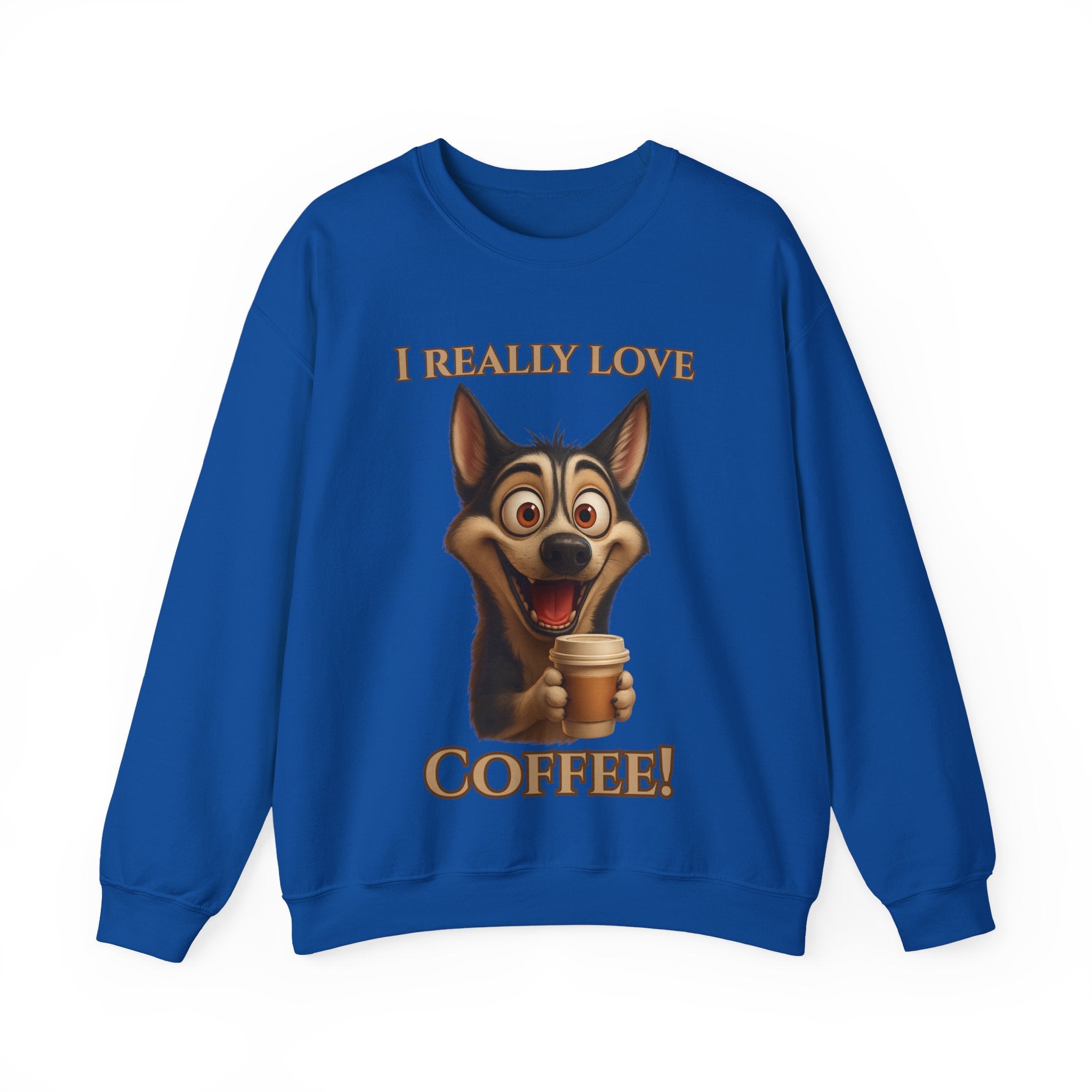 Funny Dog Coffee Sweatshirt