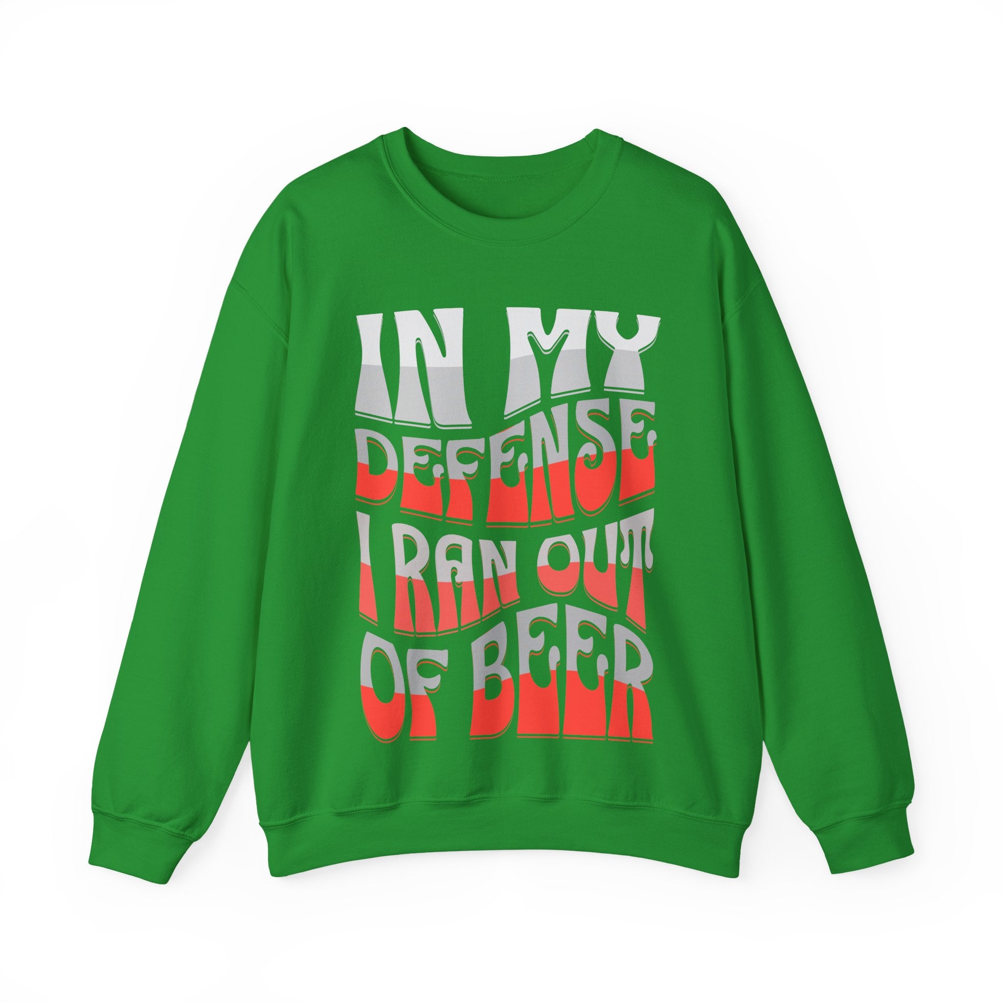 Funny Beer Defense Unisex Sweatshirt