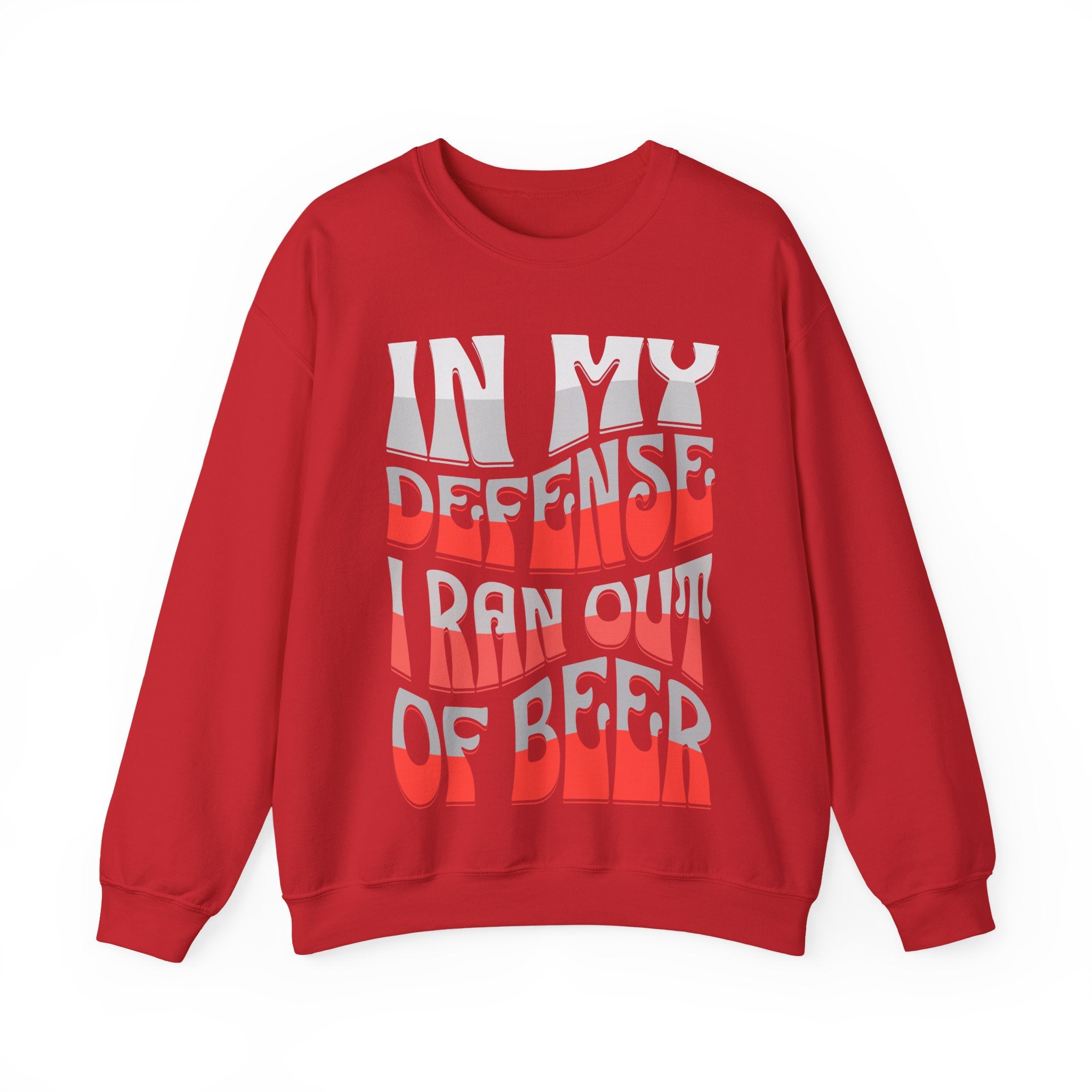 Funny Beer Defense Unisex Sweatshirt