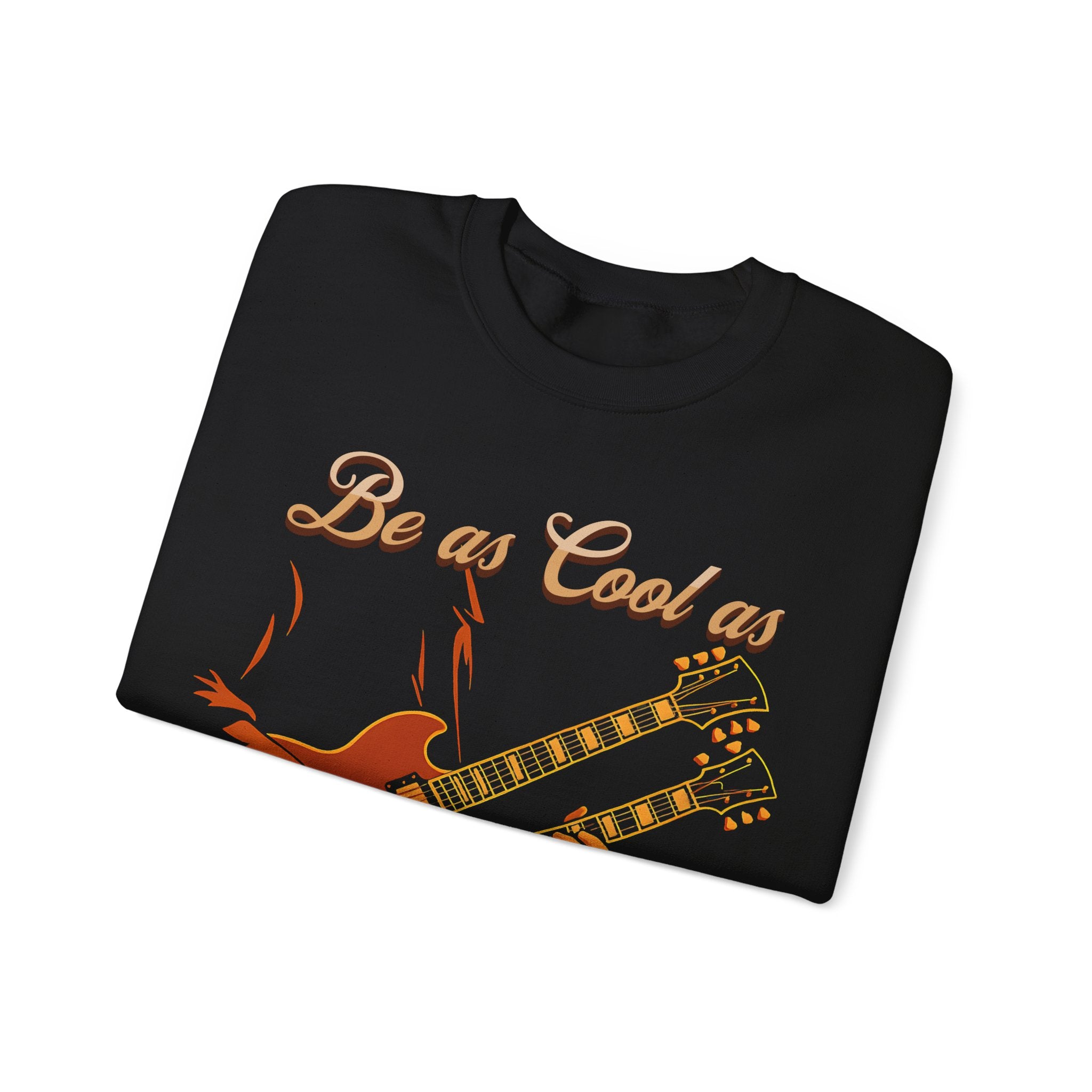 Vintage Guitar Solo Crewneck Sweatshirt | Be as Cool as a 70's Guitar Solo