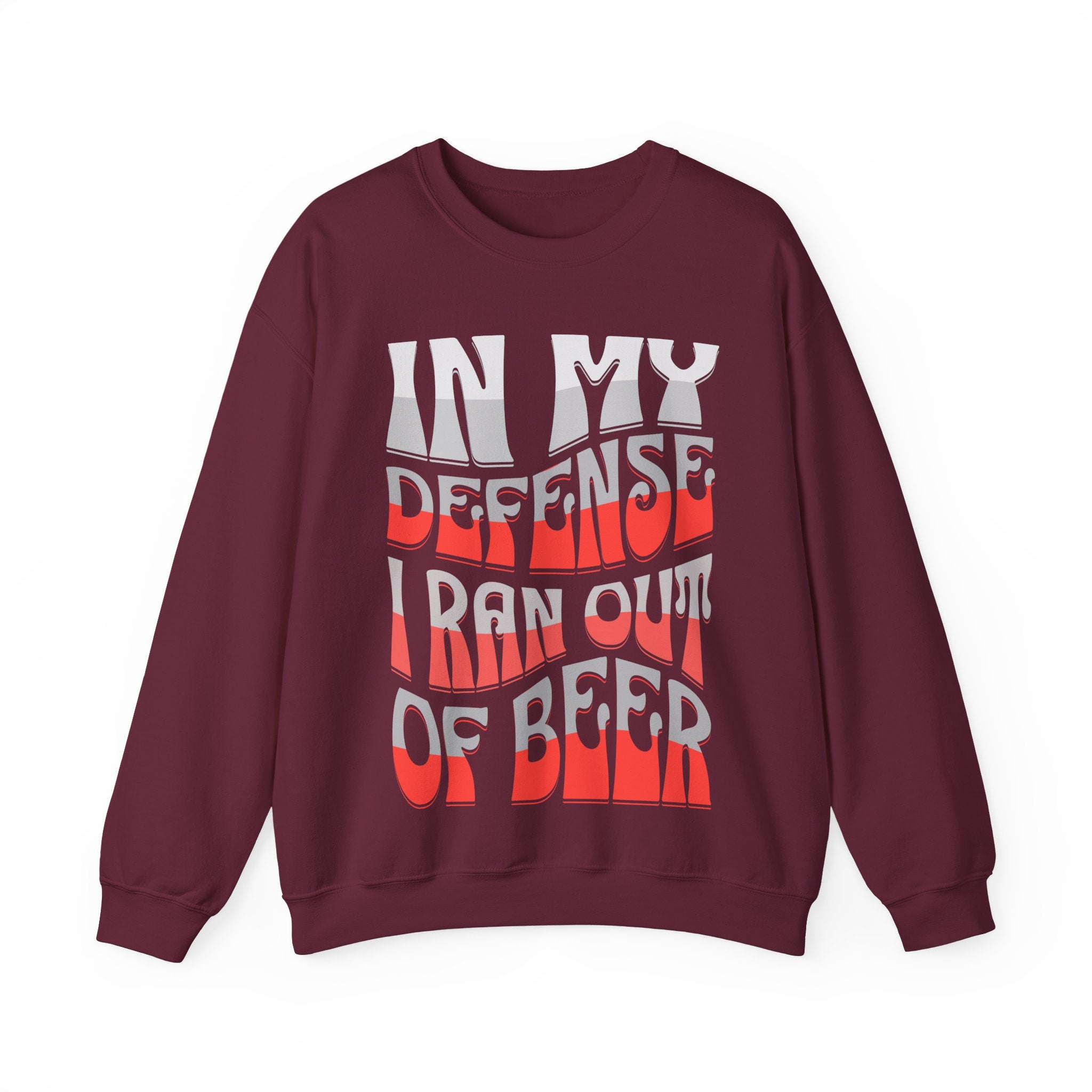 Funny Beer Defense Unisex Sweatshirt
