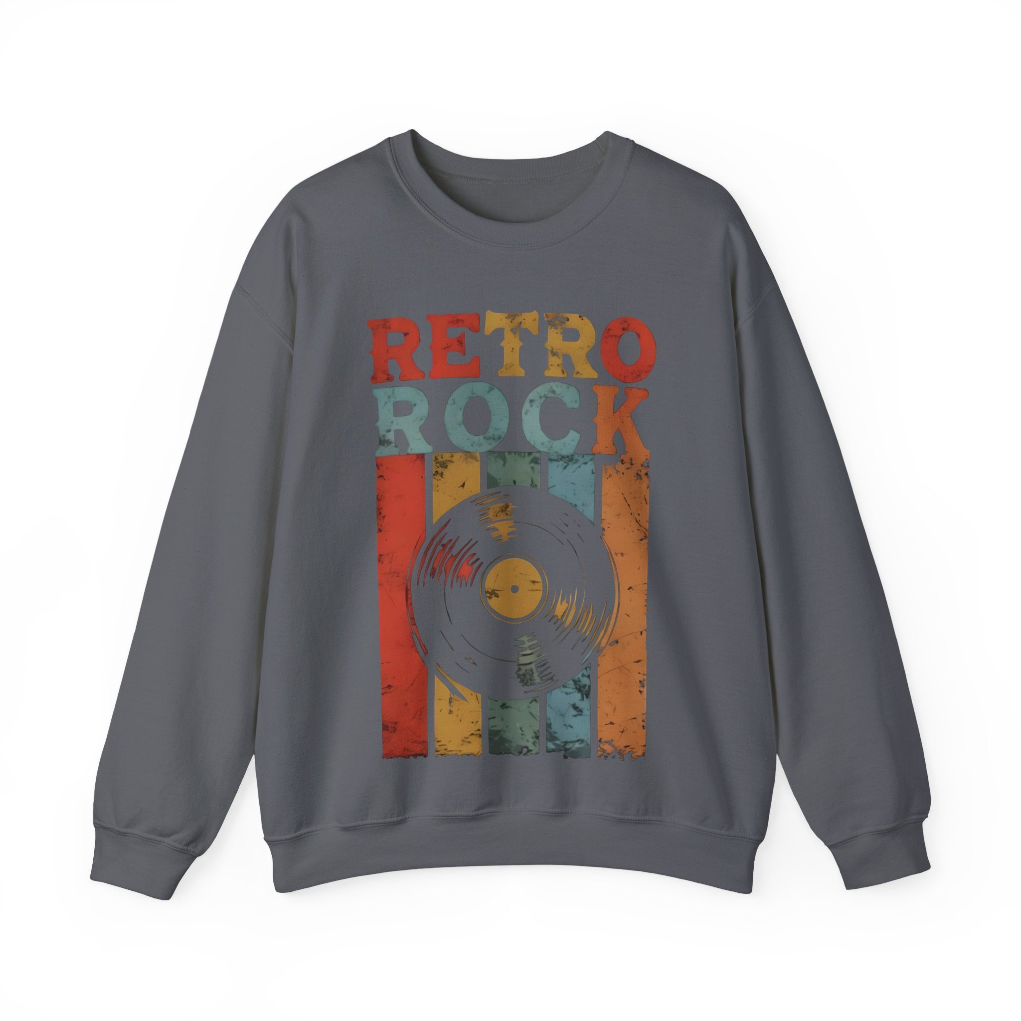 Retro Rock Unisex Crewneck Sweatshirt - Vintage Music Vibes
