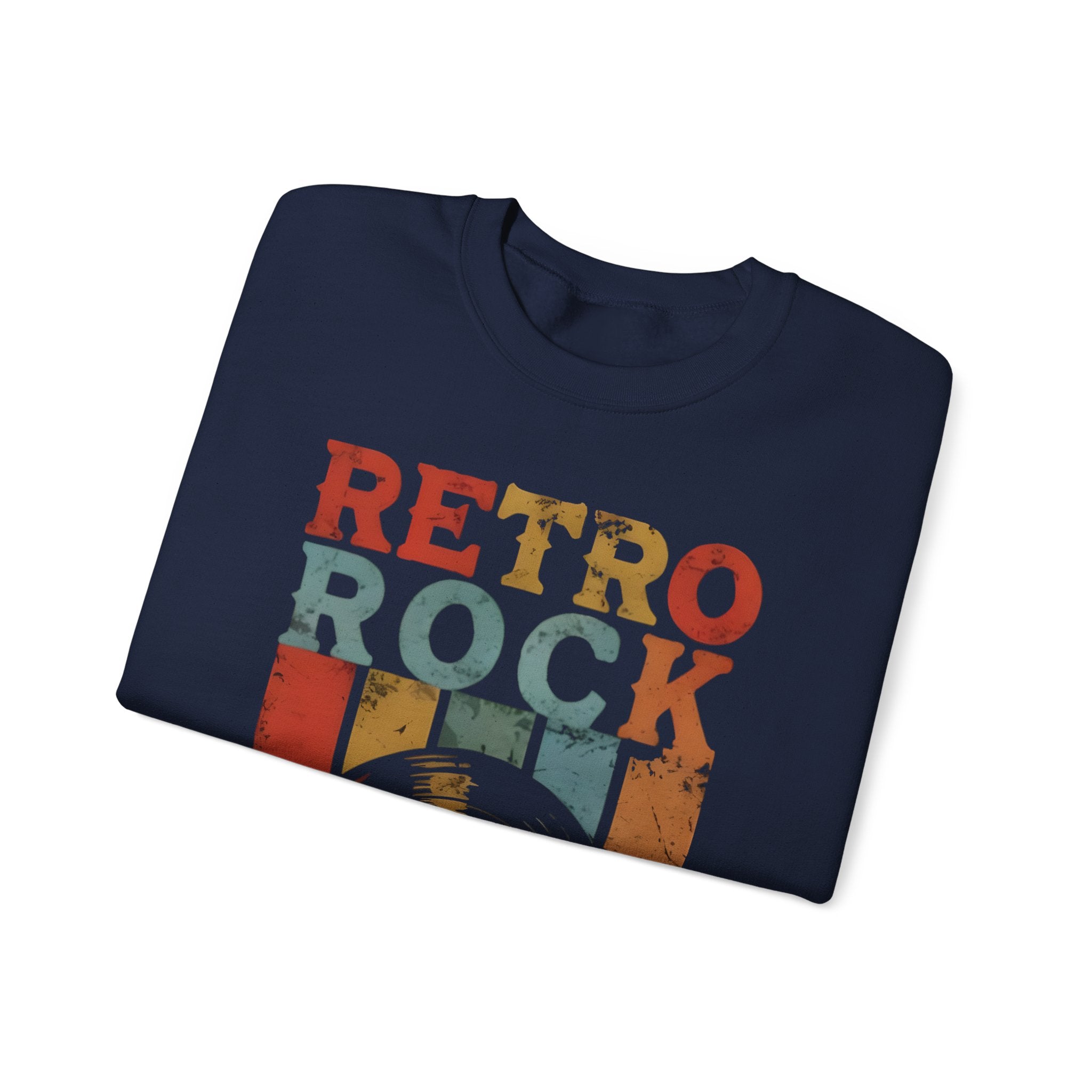 Retro Rock Unisex Crewneck Sweatshirt - Vintage Music Vibes