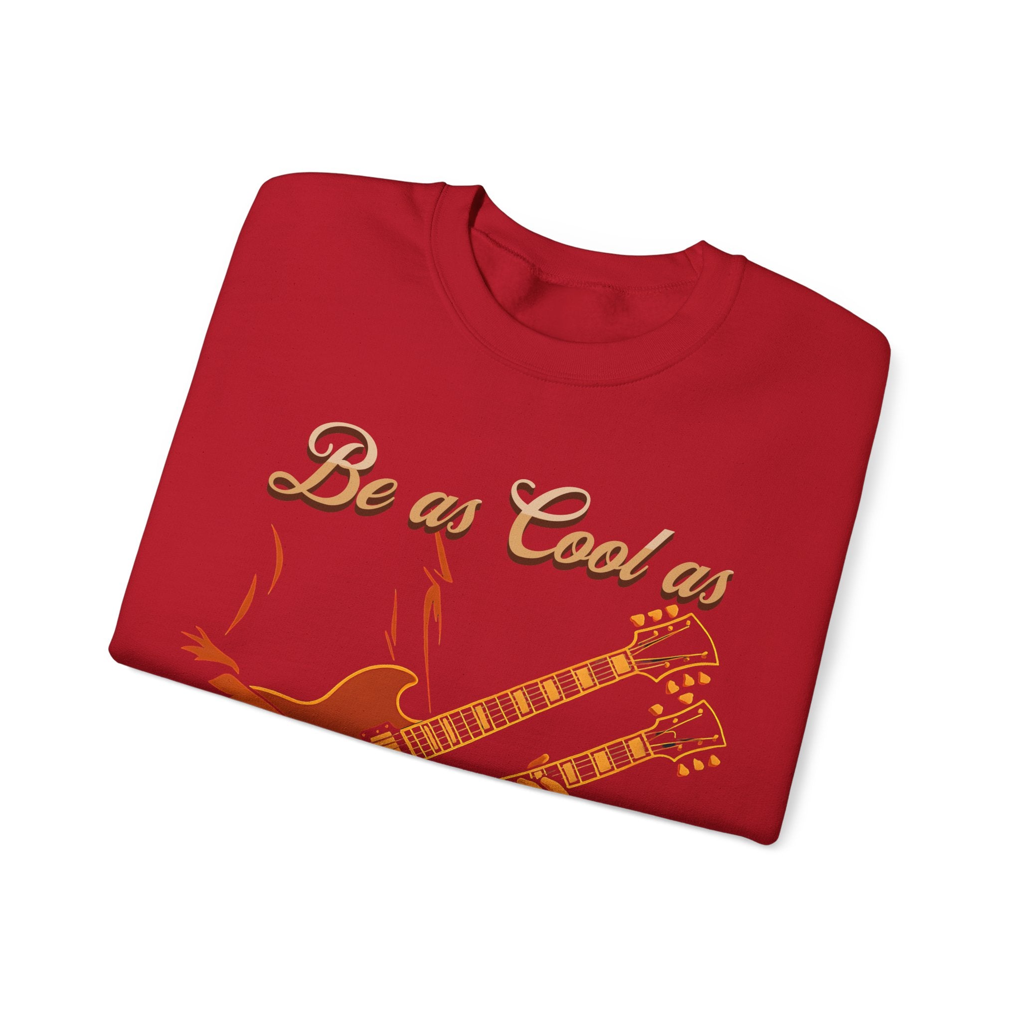 Vintage Guitar Solo Crewneck Sweatshirt | Be as Cool as a 70's Guitar Solo