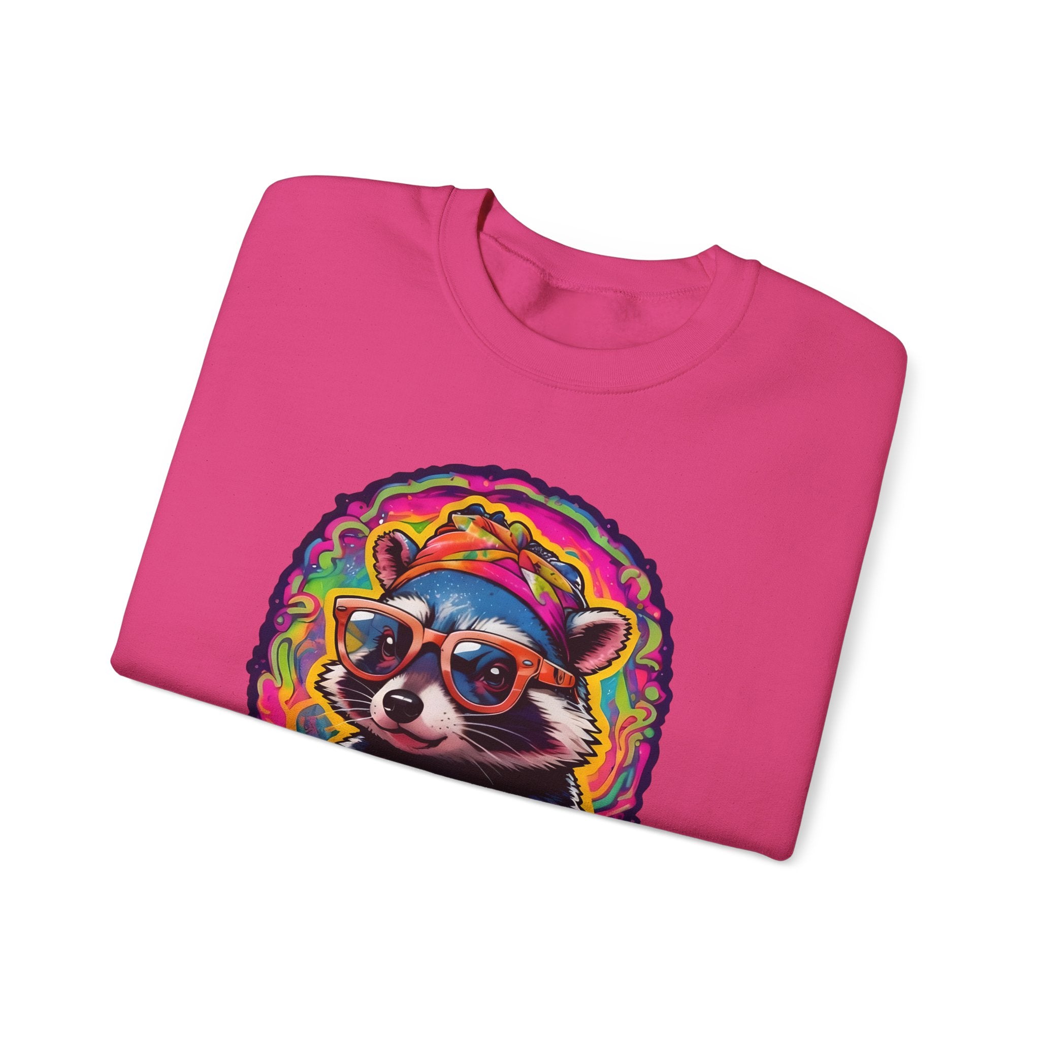 Stay Groovy Raccoon Sweatshirt