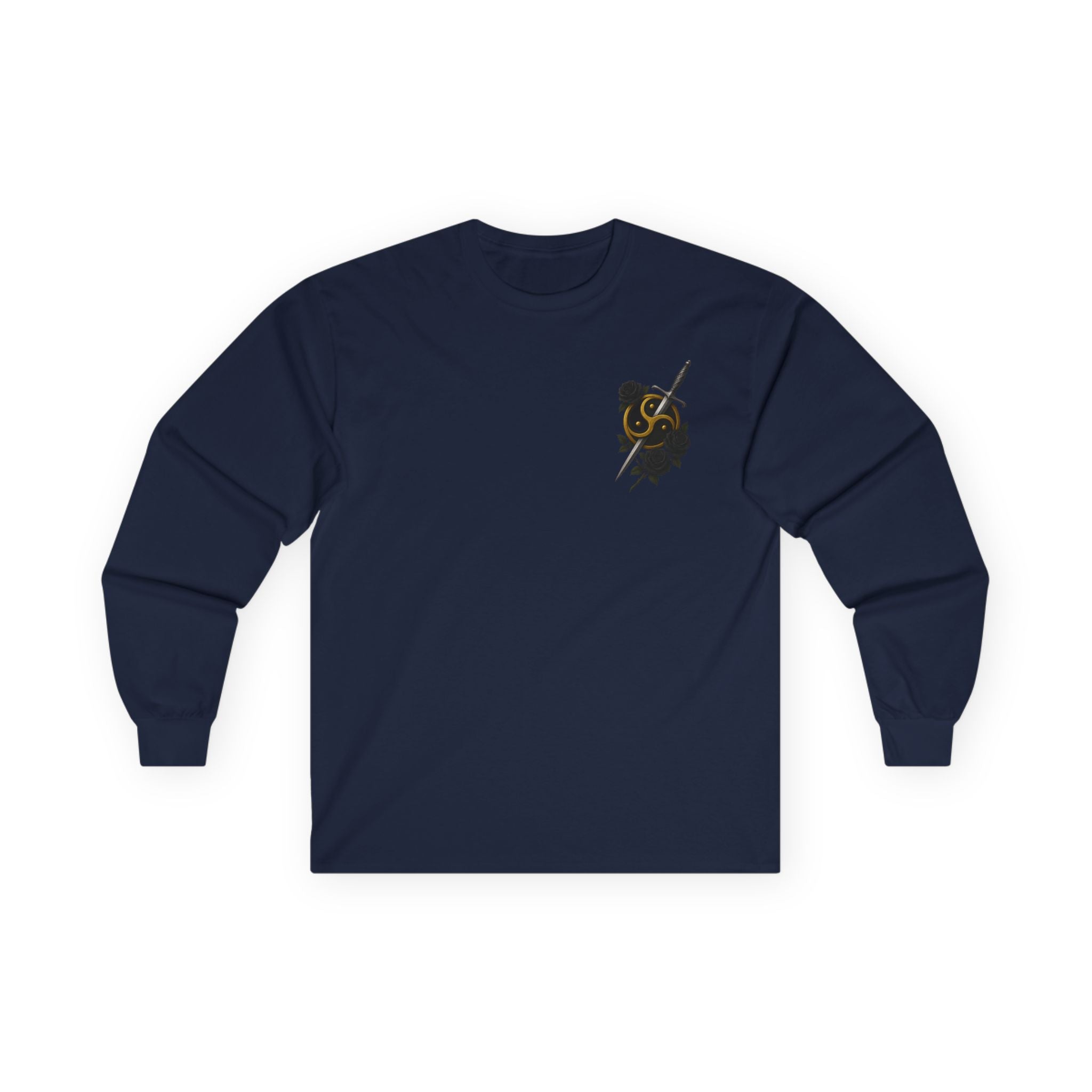 Unisex Long Sleeve Graphic Tee: Chill Vibes, Perfect for Everyday Wear, Gift Idea, Casual Outfit, Fall Fashion