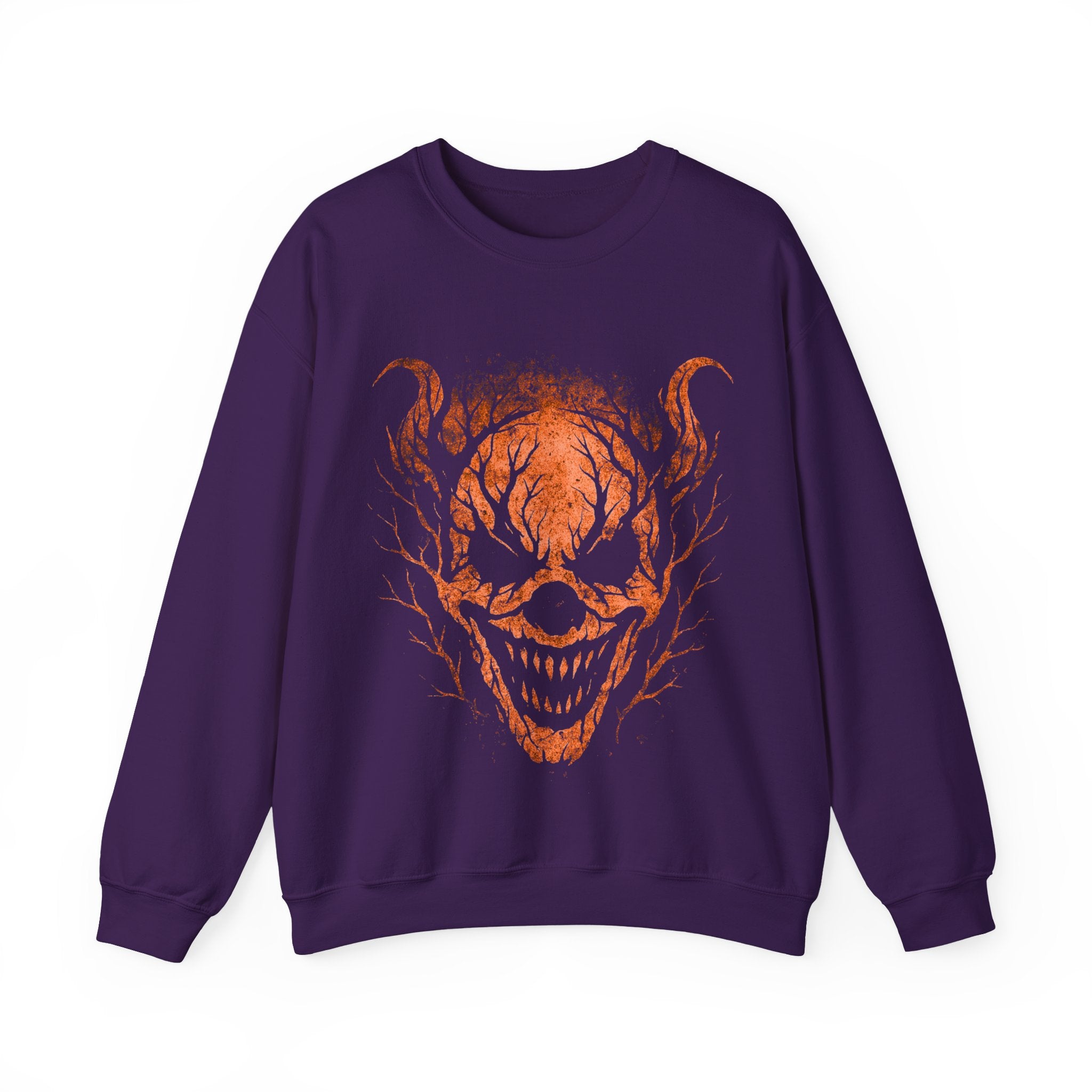 Halloween Horror Unisex Crewneck Sweatshirt with Spooky Design