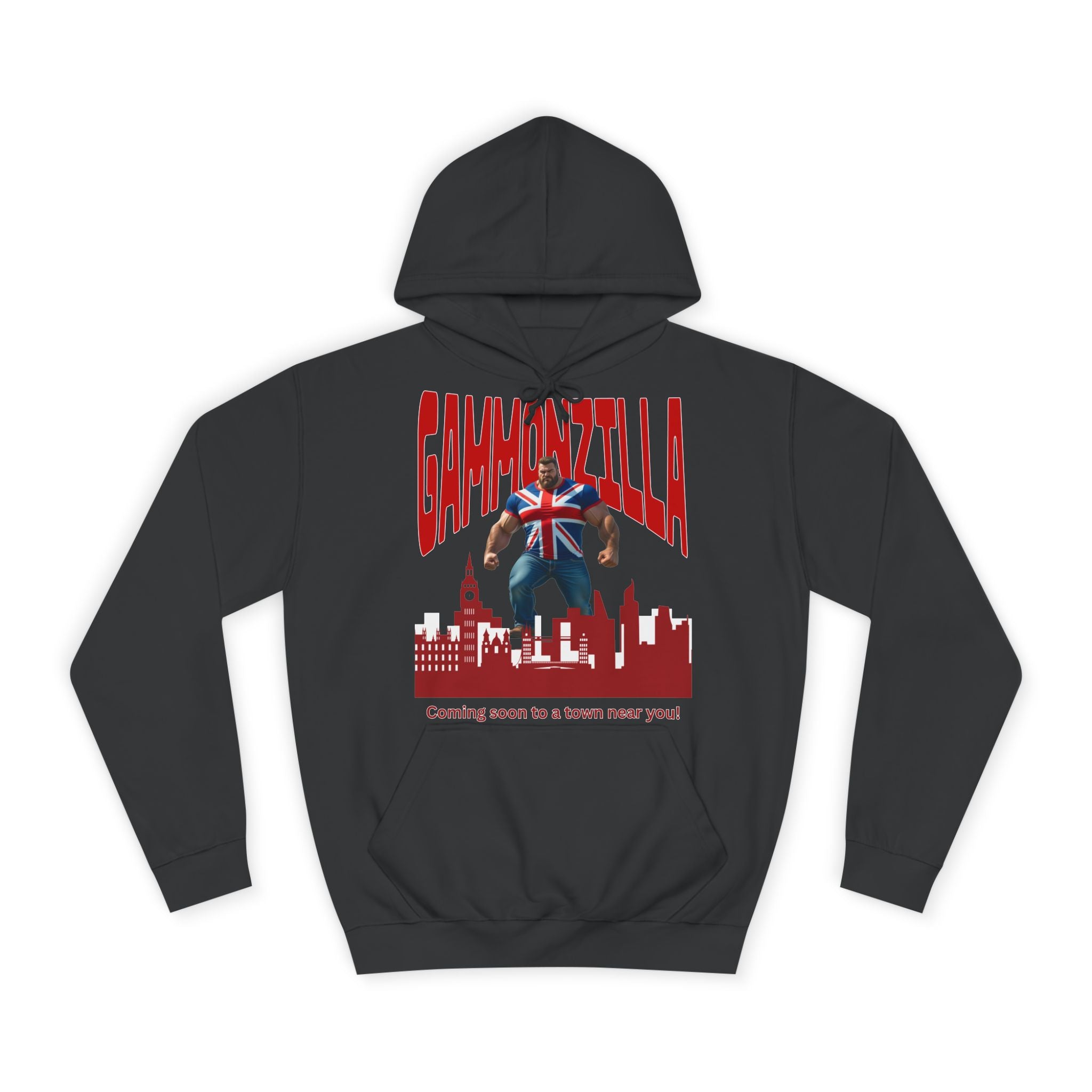 GAMMIZILLA Unisex College Hoodie, Funny College Sweatshirt, Funny Student Hoodie, Casual Wear for Students, Gift for Graduates