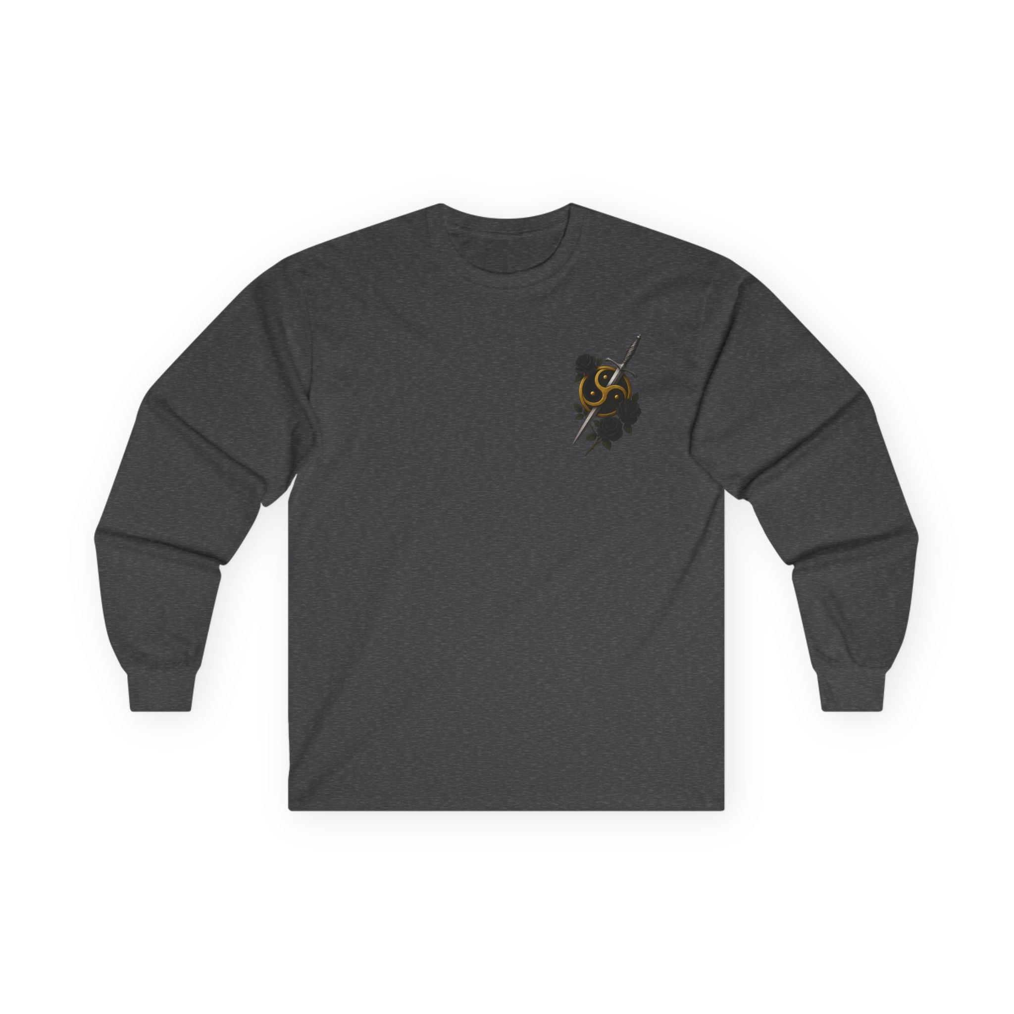 Unisex Long Sleeve Graphic Tee: Chill Vibes, Perfect for Everyday Wear, Gift Idea, Casual Outfit, Fall Fashion