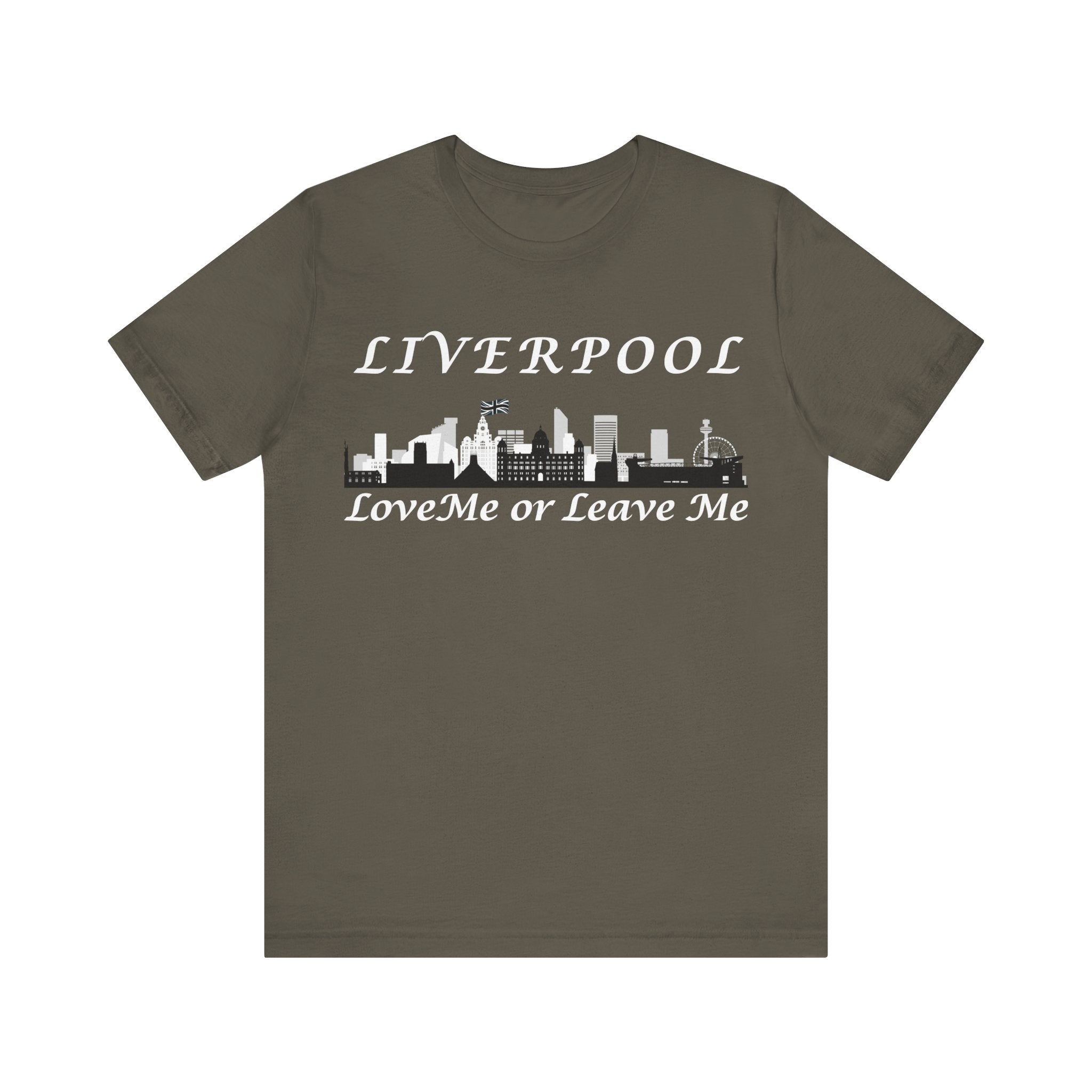 Liverpool LoveMe or Leave Me Tee, Unisex Jersey T-Shirt, City Pride Shirt, Gift for Liverpool Fans, Casual Wear, Travel Tee