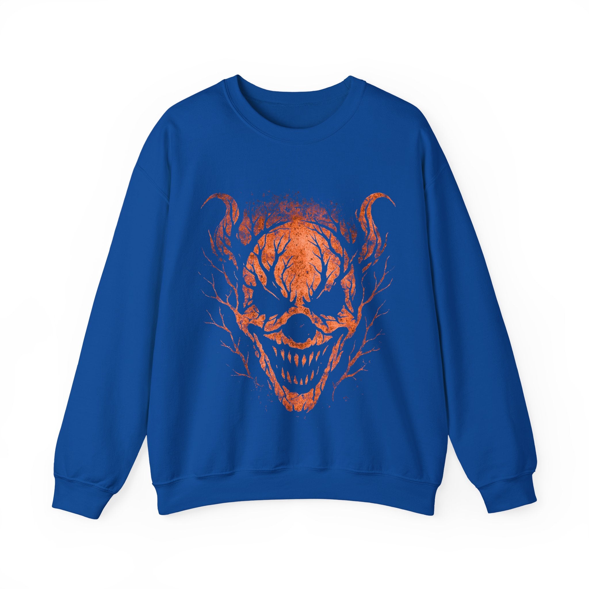 Halloween Horror Unisex Crewneck Sweatshirt with Spooky Design