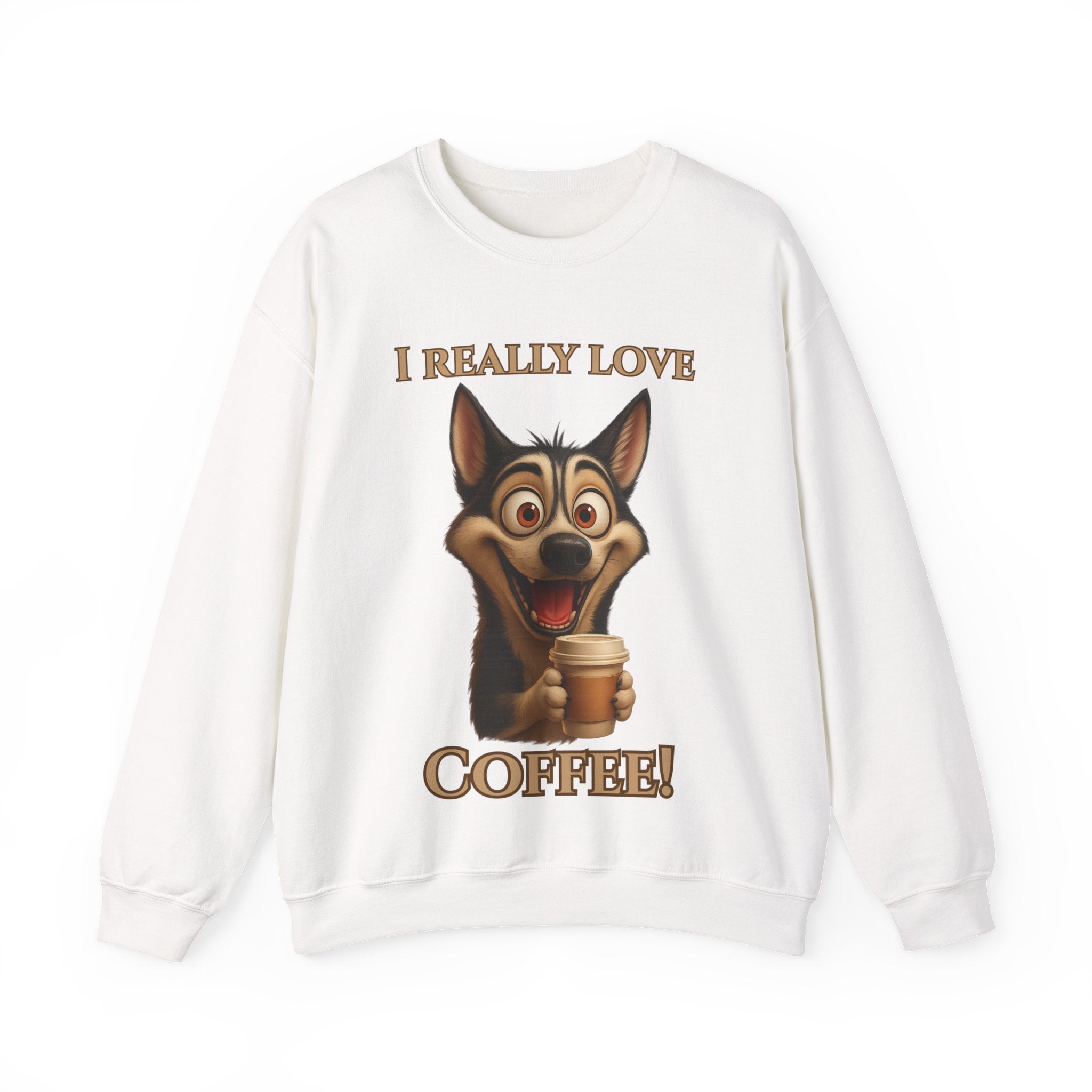 Funny Dog Coffee Sweatshirt